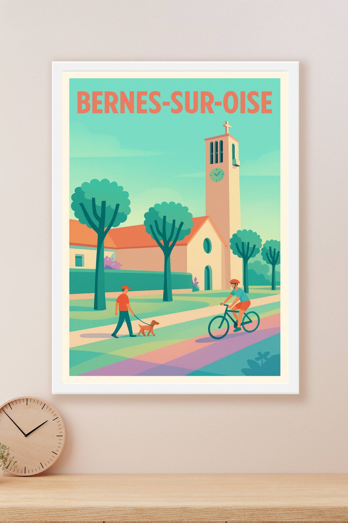 Affiche de Bernes-sur-Oise - Harmonie et sérénité au cœur de la nature