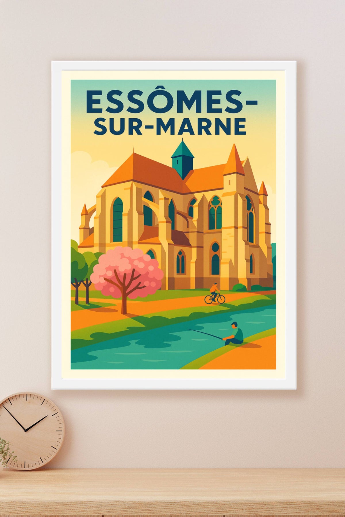 Affiche de Essômes-sur-Marne - Charme et sérénité au fil de l'eau