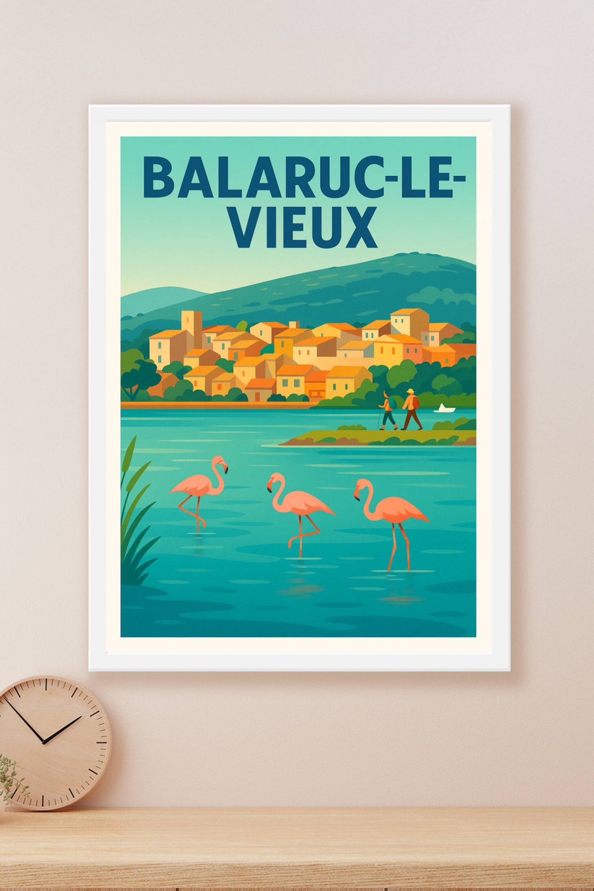 Affiche de Balaruc-le-Vieux - Escapade nature et village pittoresque
