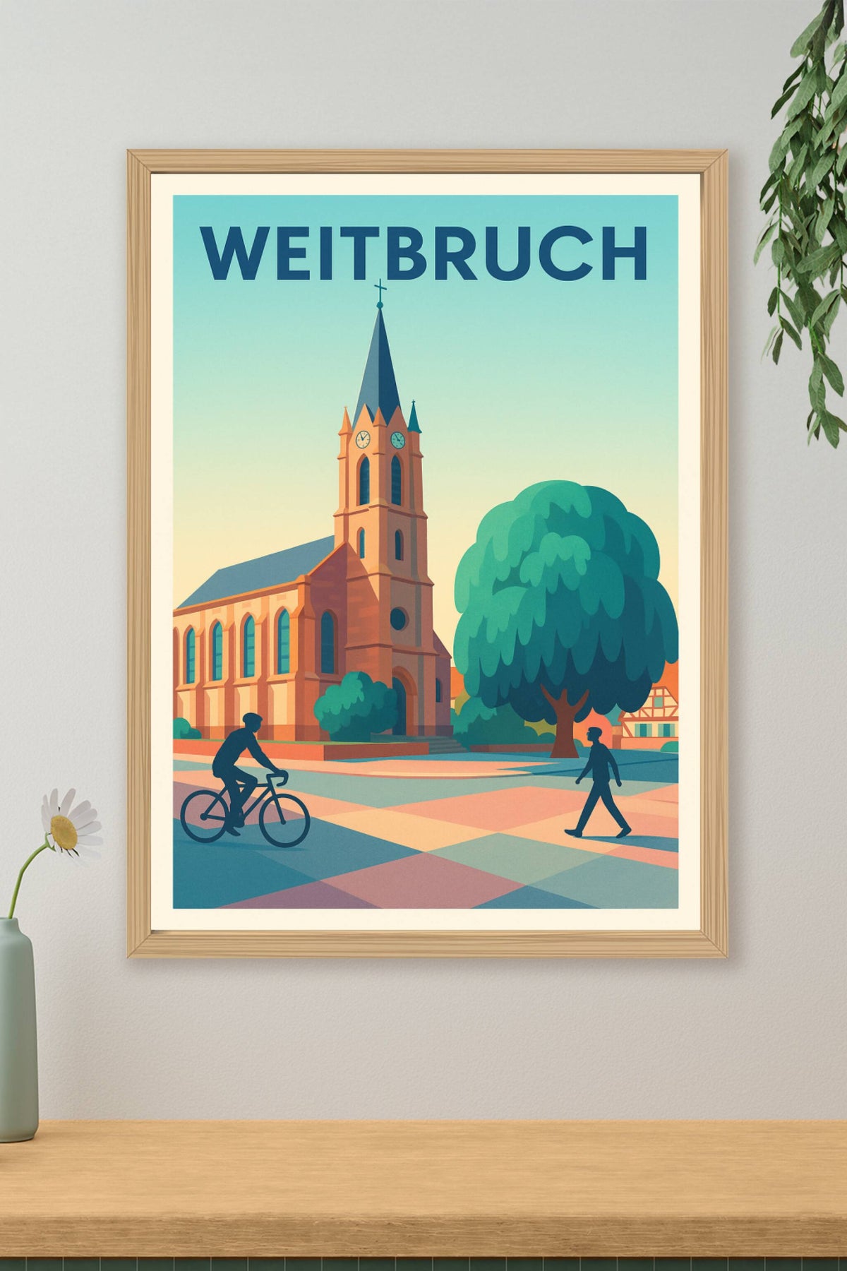 Affiche de Weitbruch - Tranquillité et charme alsacien