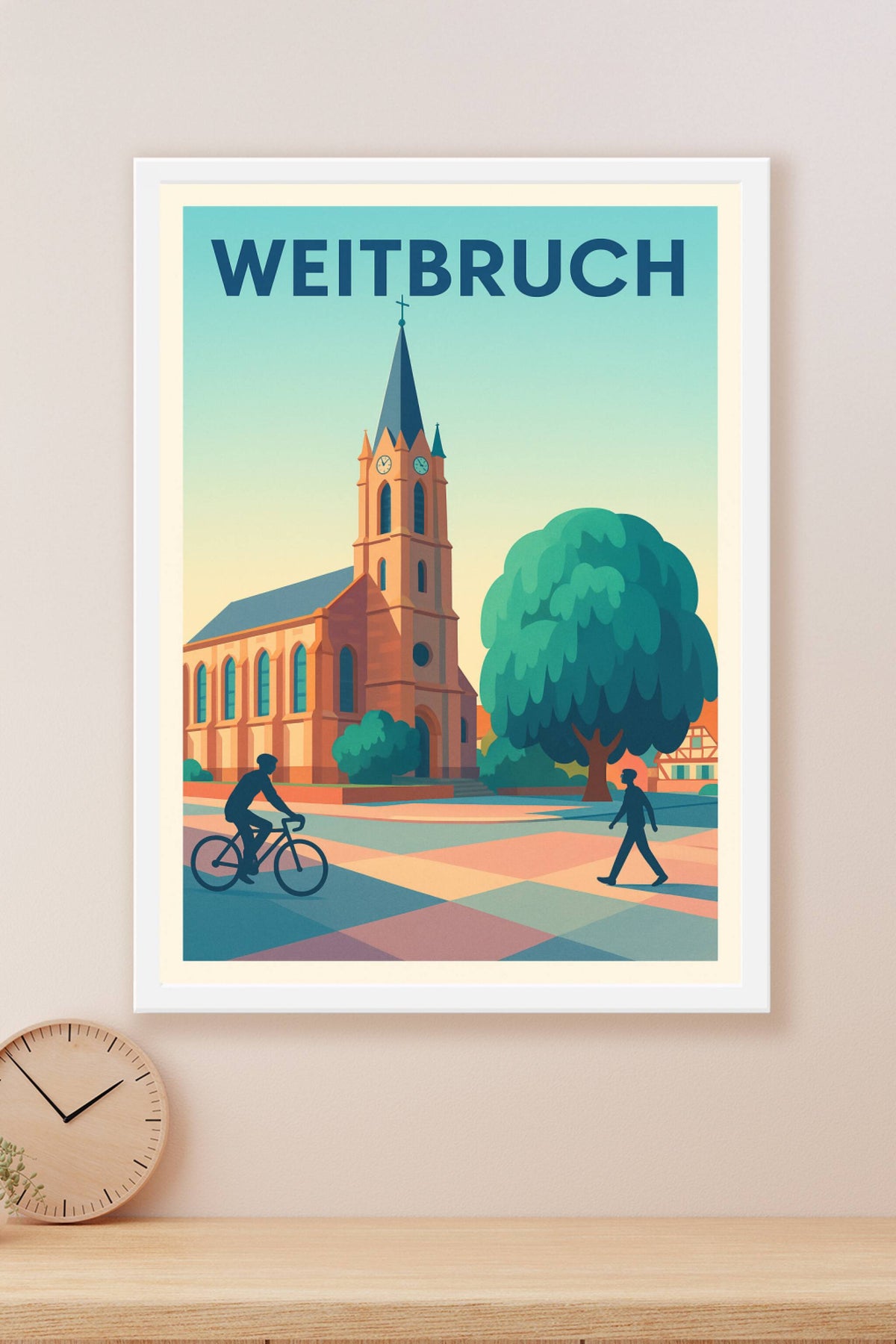 Affiche de Weitbruch - Tranquillité et charme alsacien