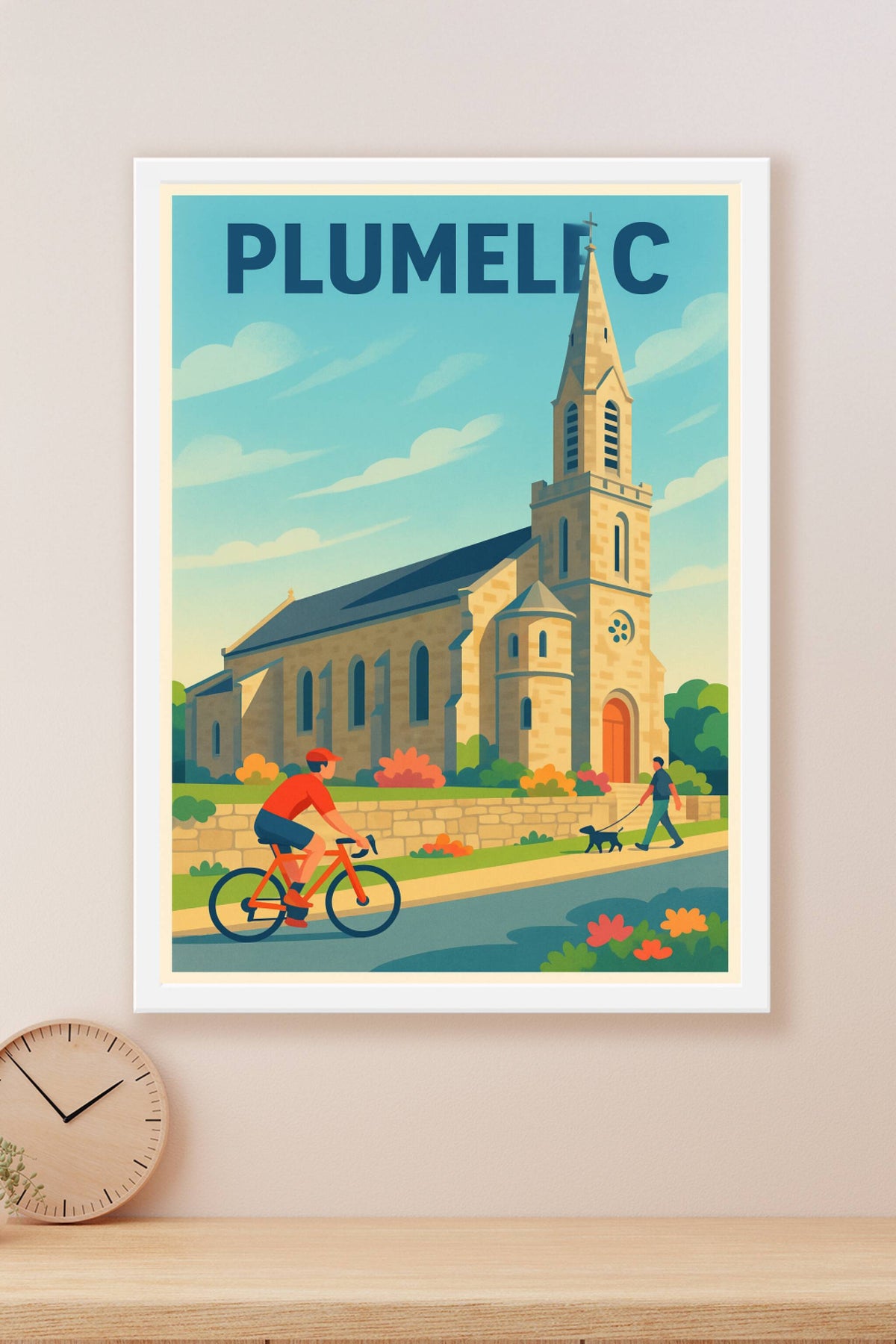 Affiche de Plumelec - Charme et sérénité au cœur de la Bretagne