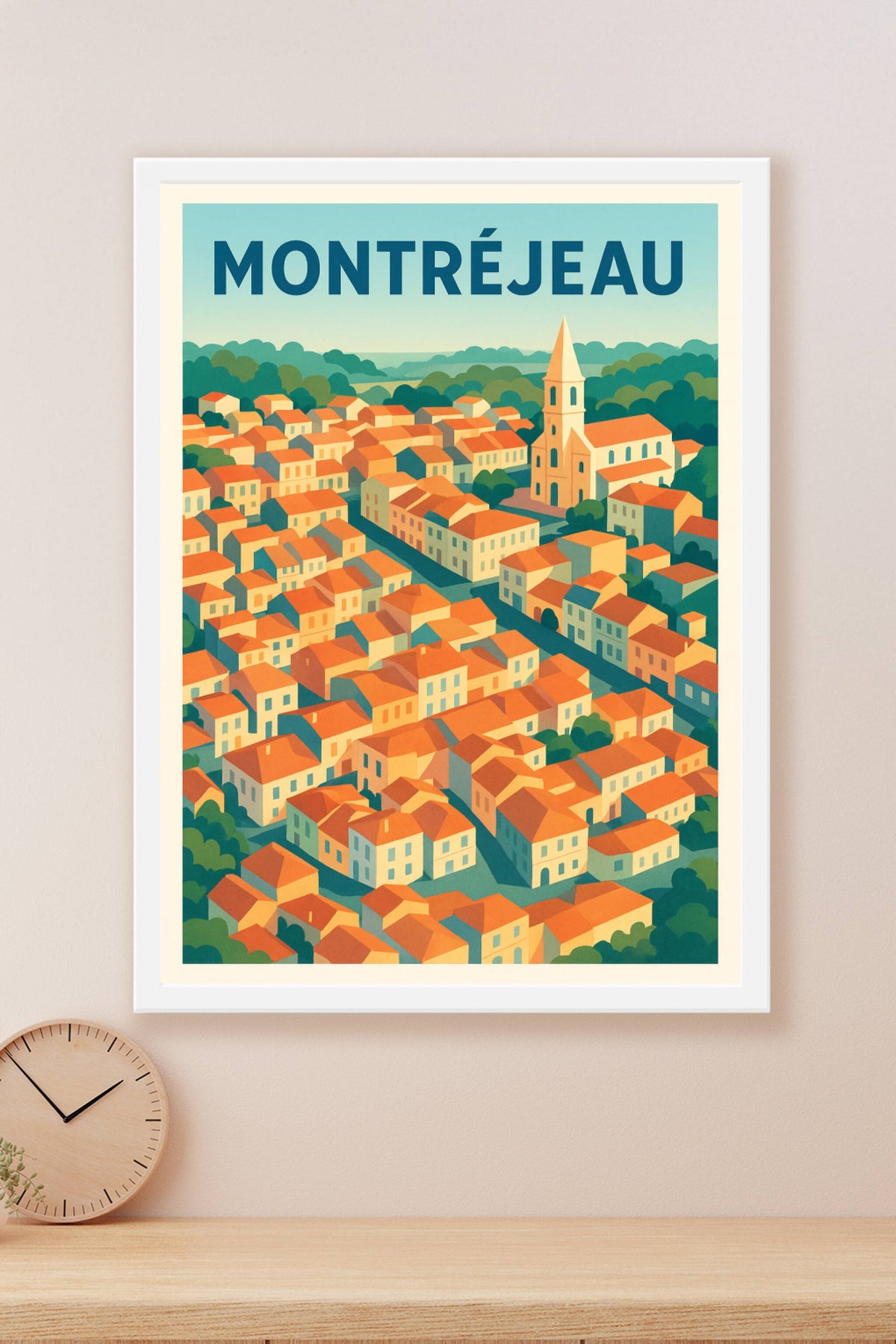 Affiche de Montréjeau - Charme intemporel du Sud-Ouest