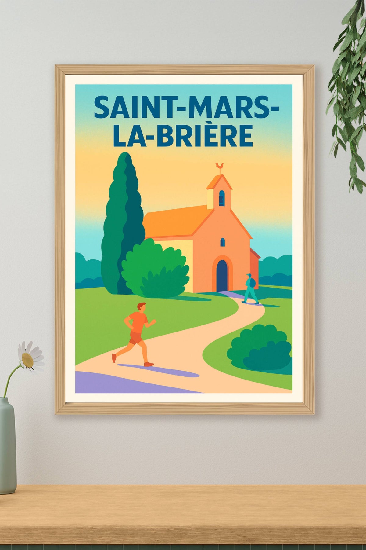 Affiche de Saint-Mars-la-Brière - Charme bucolique et douceur de vie