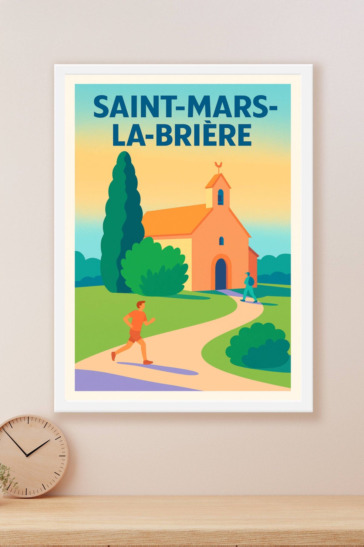 Affiche de Saint-Mars-la-Brière - Charme bucolique et douceur de vie