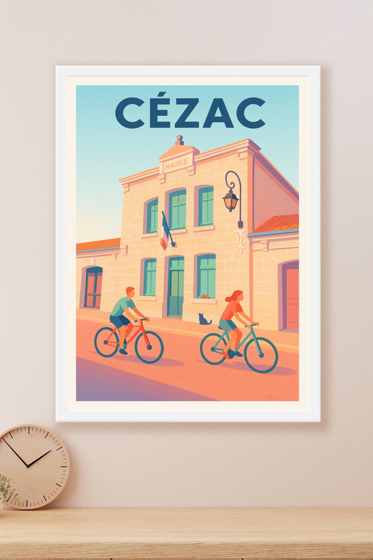 Affiche de Cézac - Douceur de vivre au cœur du village