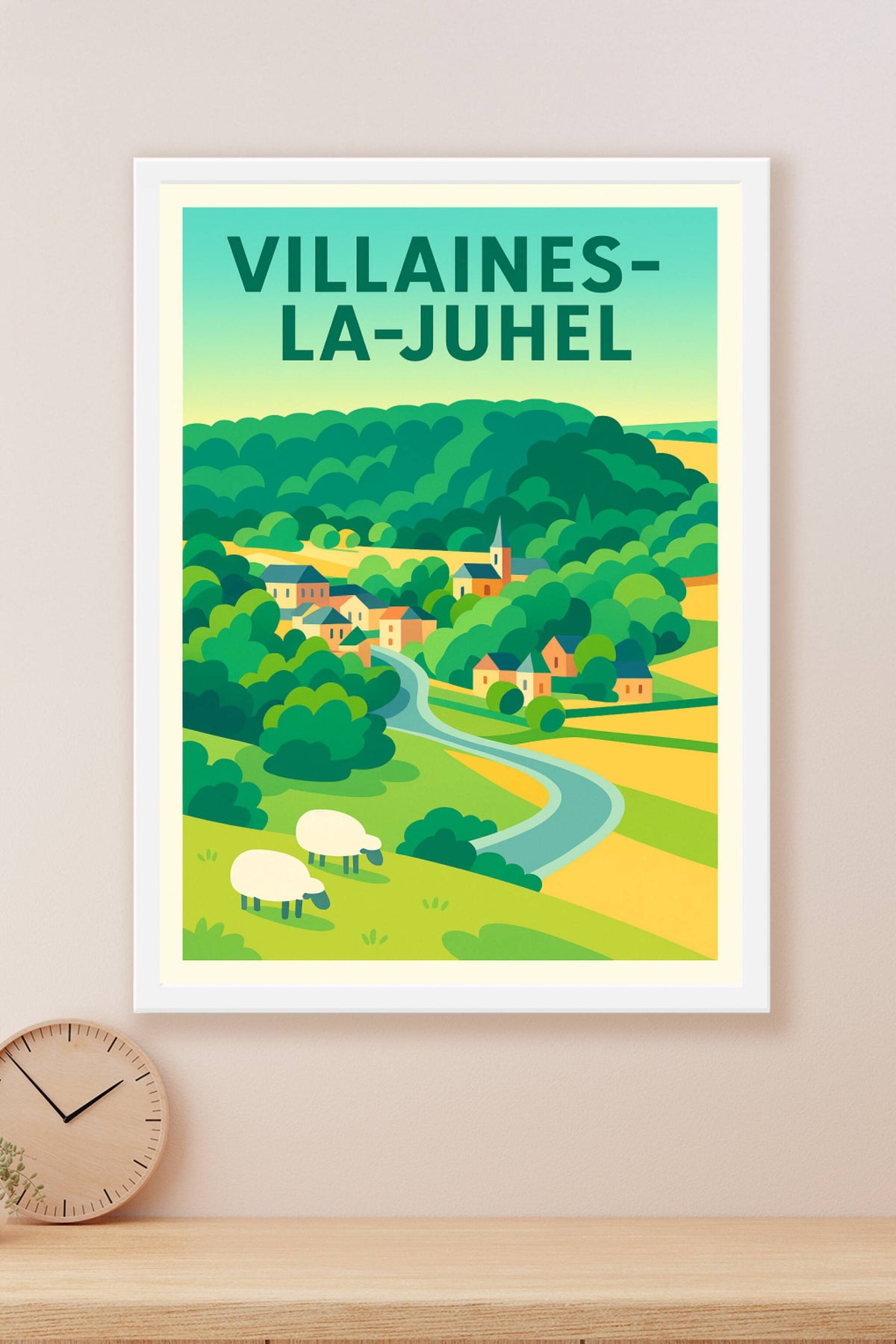 Affiche de Villaines-la-Juhel - Charme campagnard et nature préservée