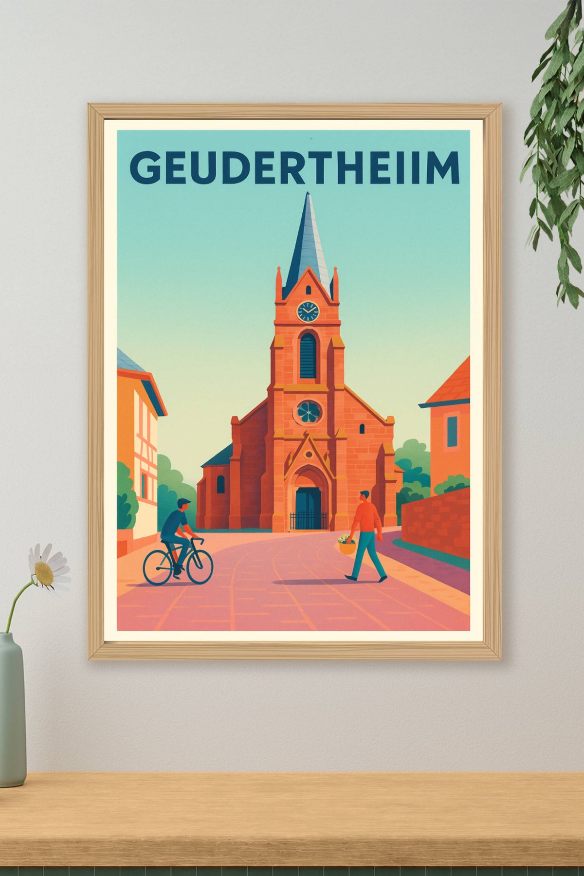 Affiche de Geudertheim - Charme et sérénité au cœur du village