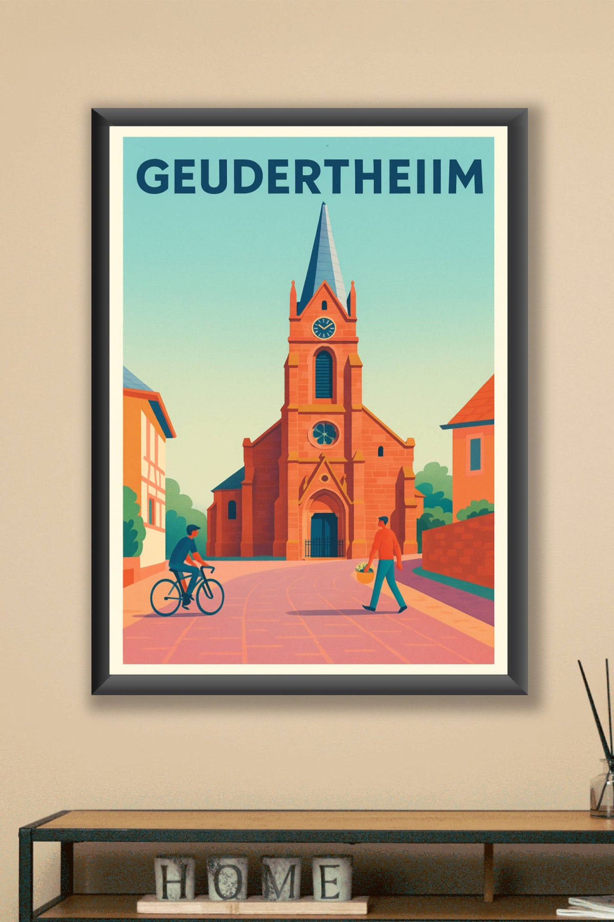 Affiche de Geudertheim - Charme et sérénité au cœur du village