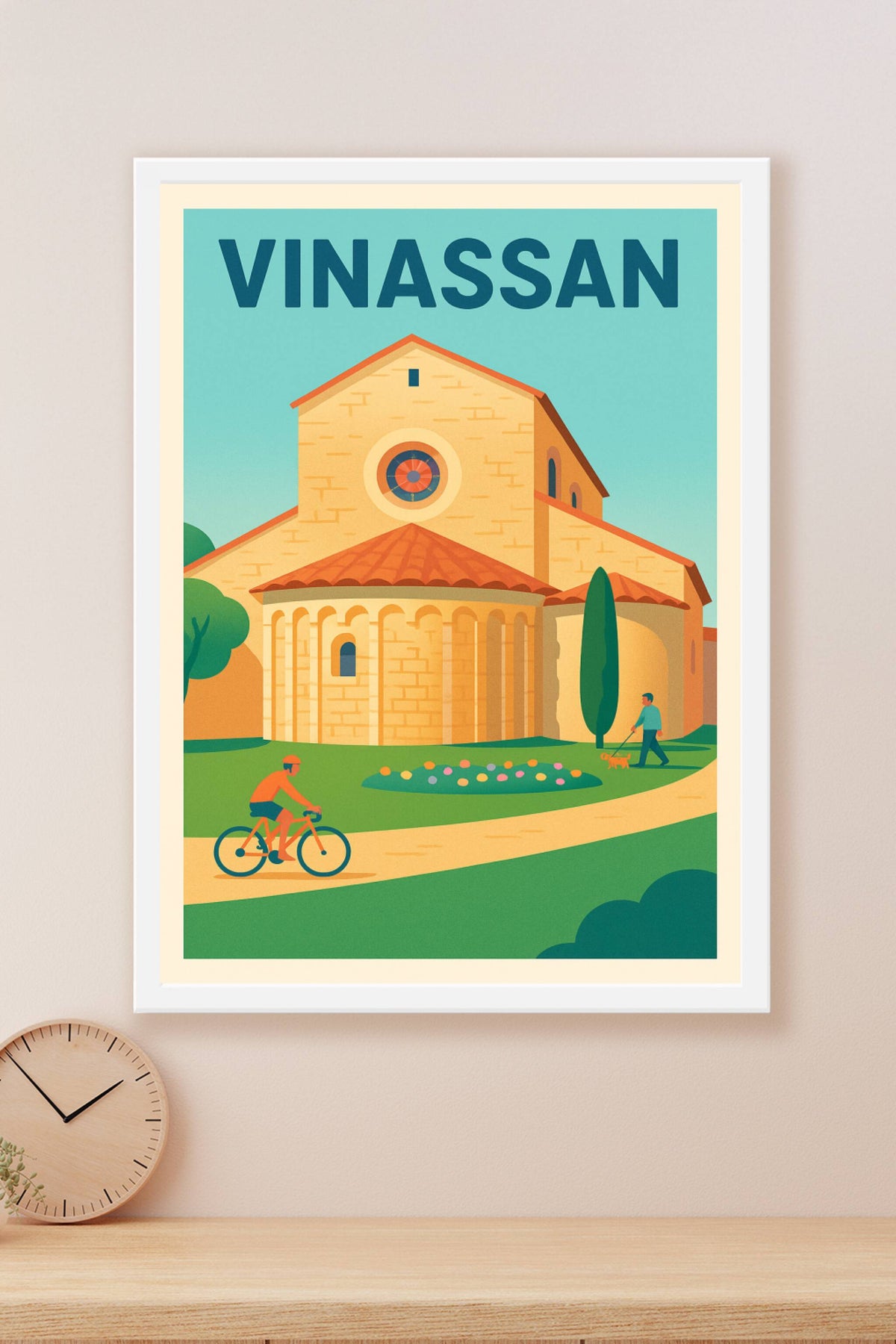 Affiche de Vinassan - Charme et sérénité au cœur du village