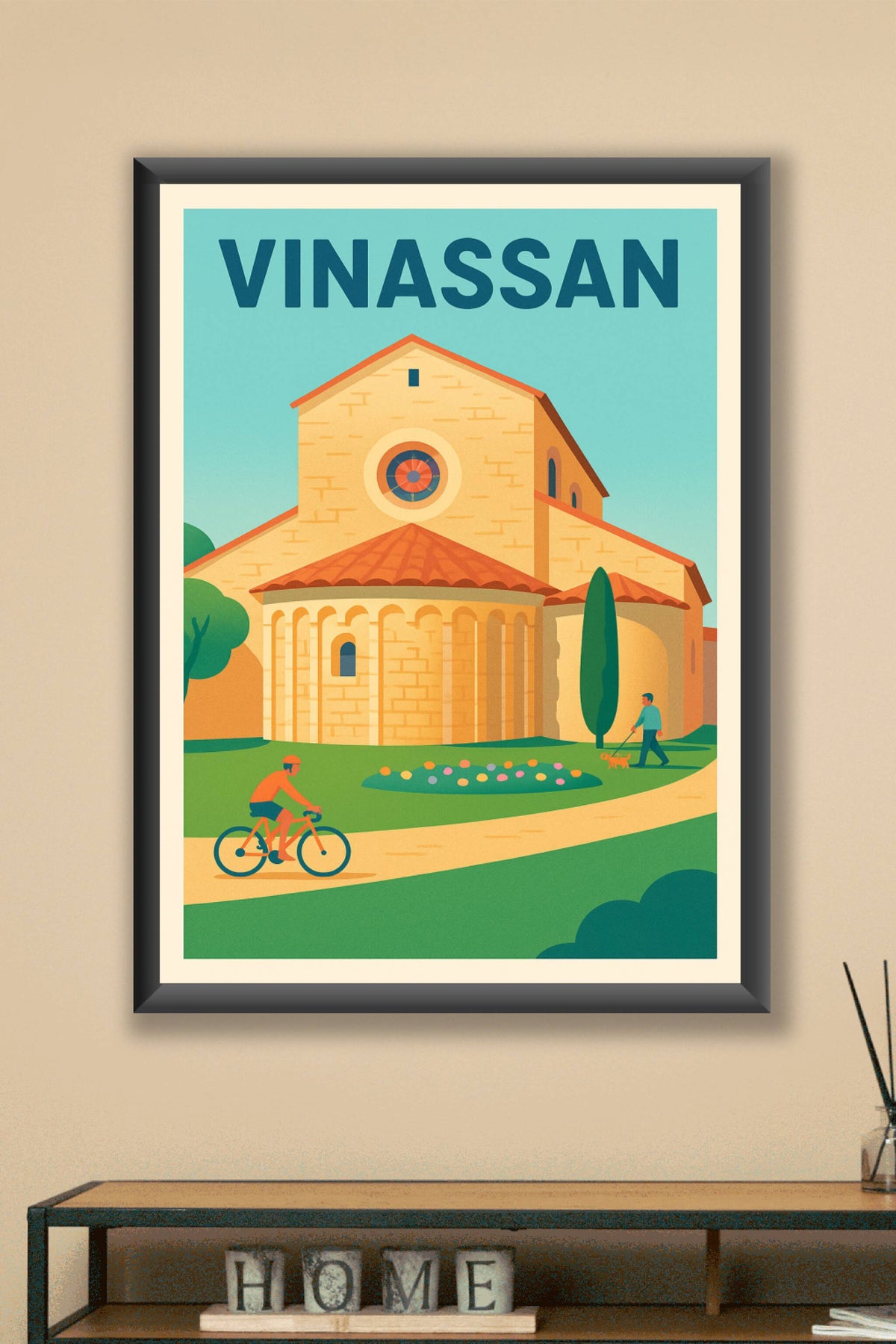 Affiche de Vinassan - Charme et sérénité au cœur du village