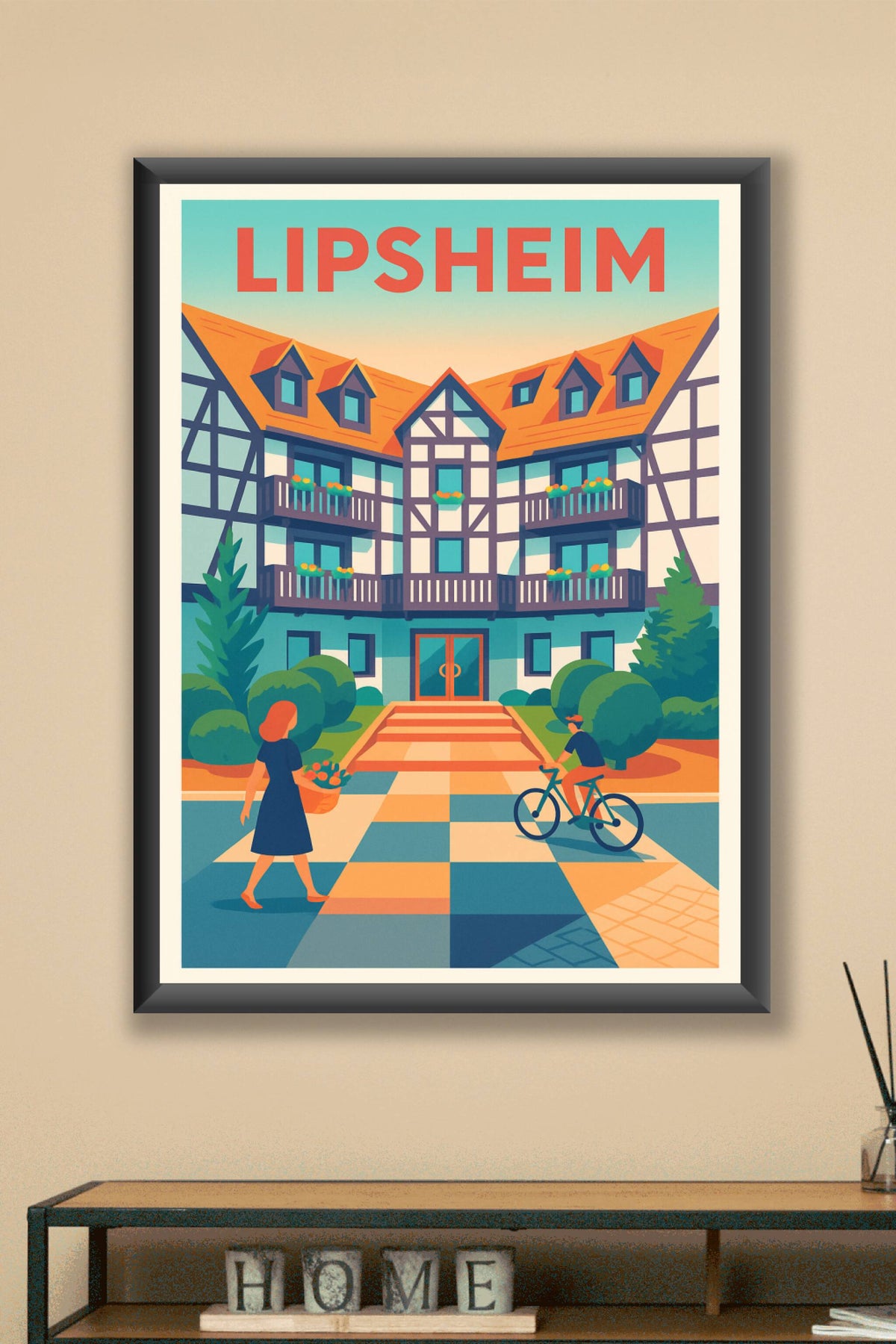 Affiche de Lipsheim - Charme et sérénité alsacienne