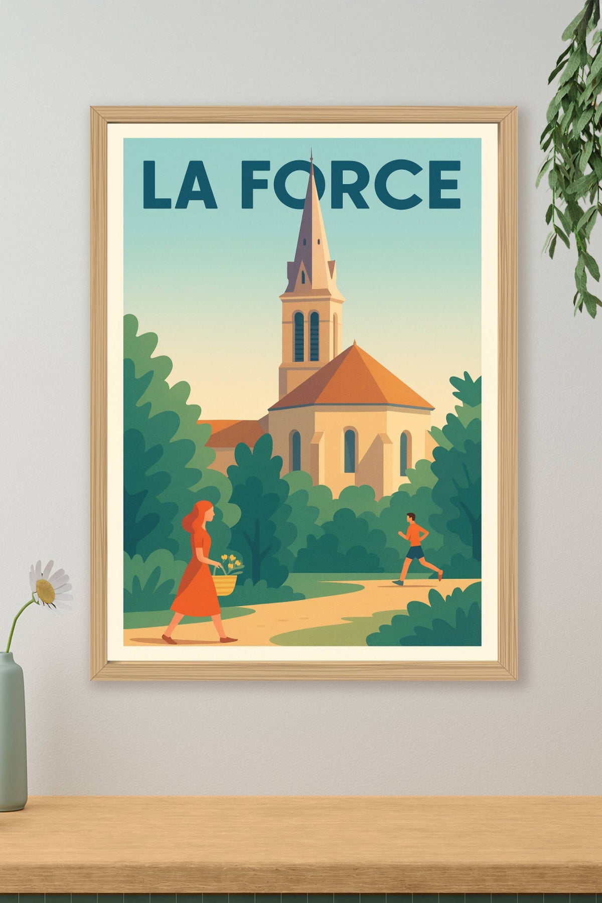 Affiche de La Force - Charme paisible et nature authentique