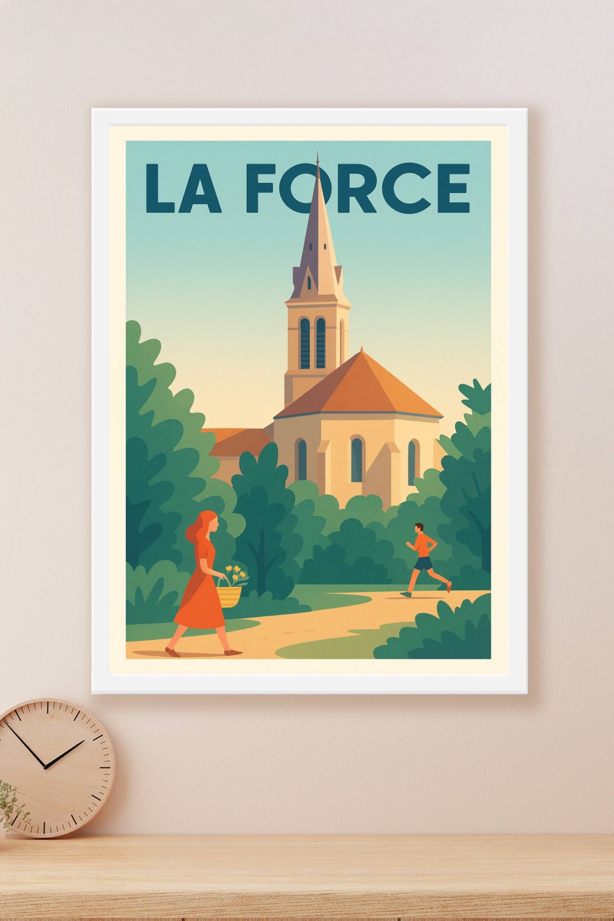 Affiche de La Force - Charme paisible et nature authentique