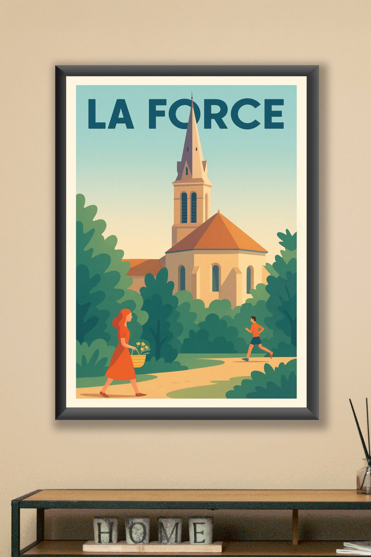 Affiche de La Force - Charme paisible et nature authentique