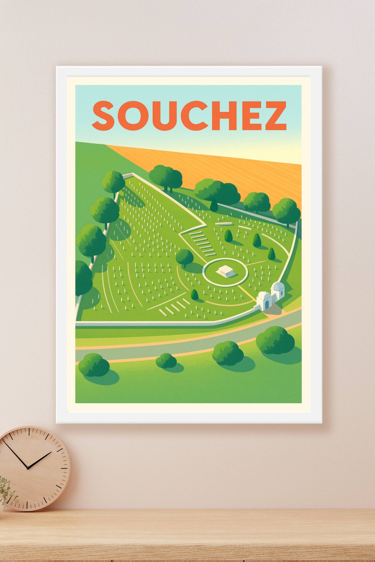 Affiche de Souchez - Patrimoine et Sérénité en Verdure