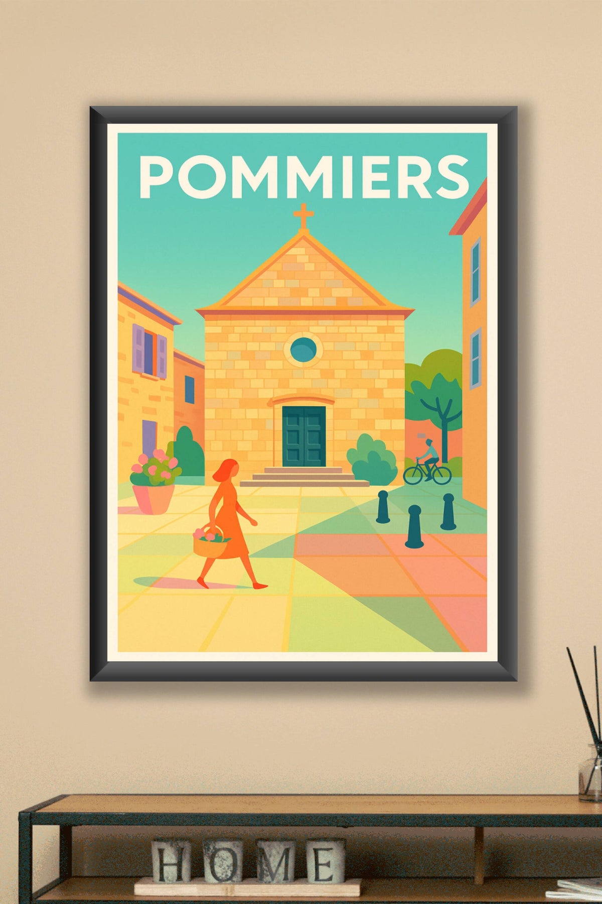 Affiche de Pommiers - Charme paisible au cœur du village
