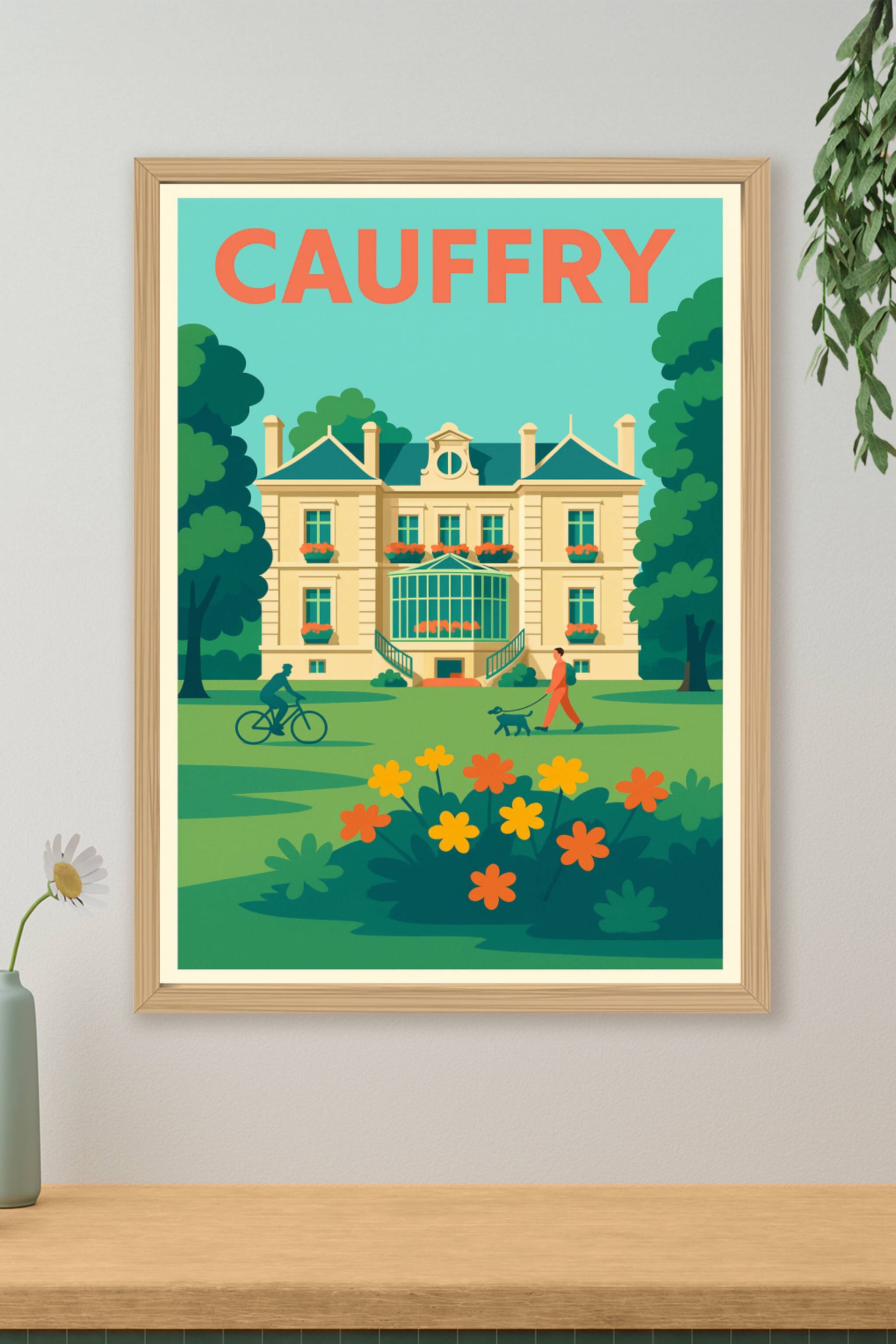 Affiche de Cauffry - Charme et douceur au cœur du parc
