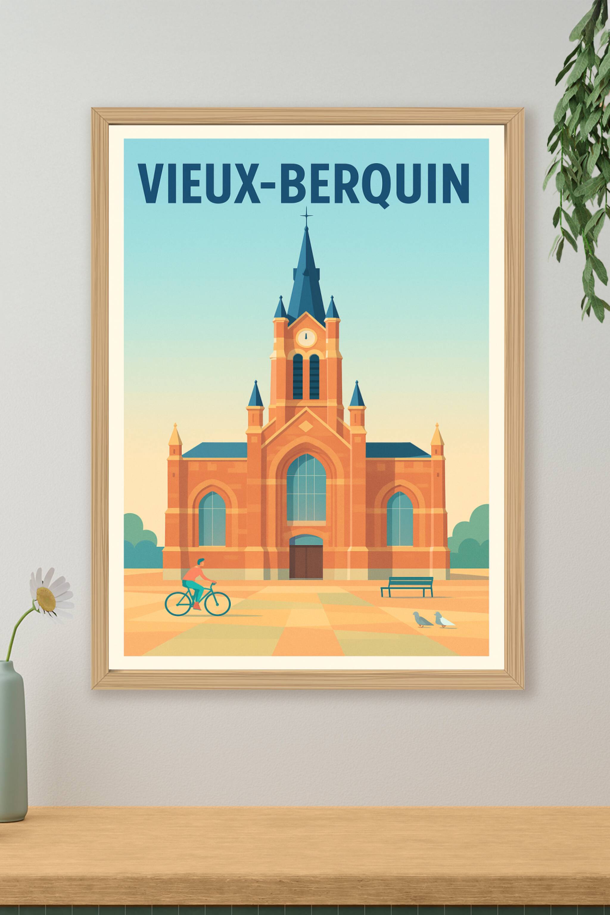 Affiche de Vieux-Berquin - Charme architectural et sérénité