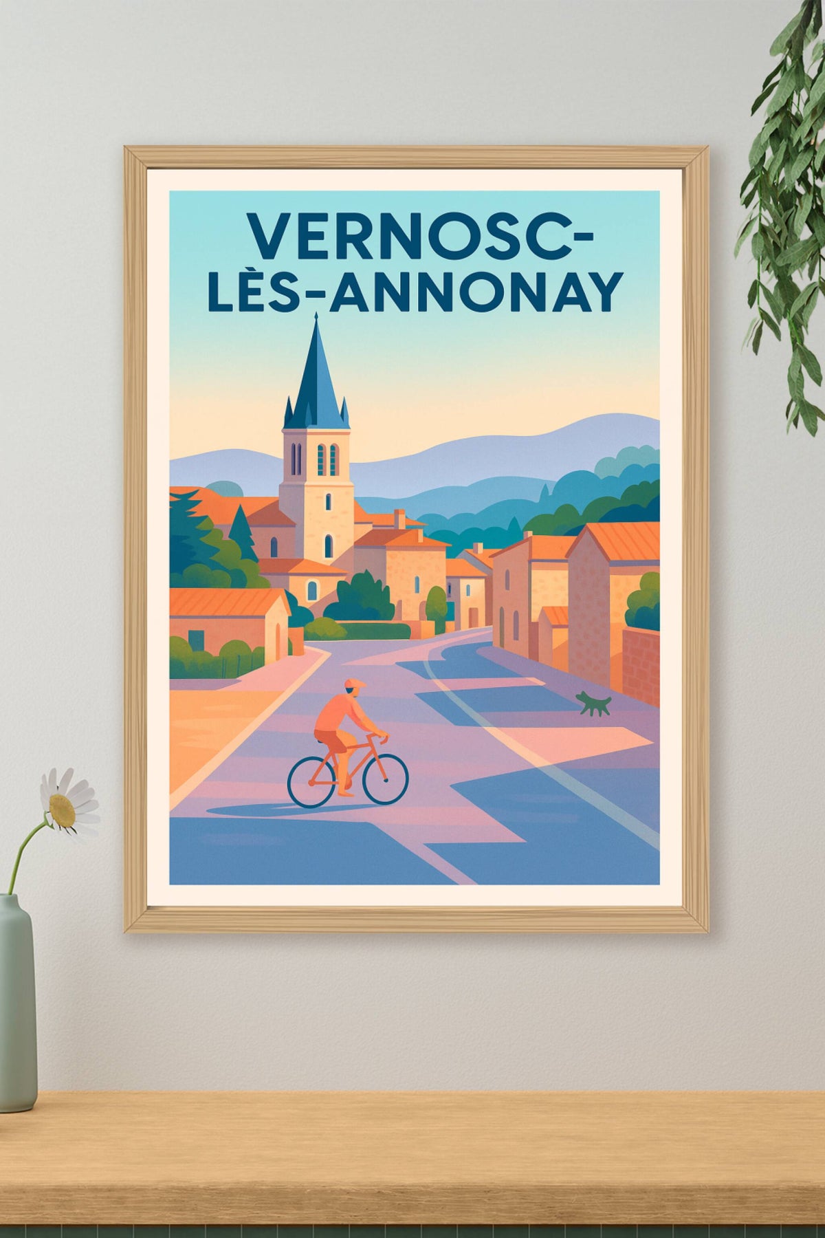 Affiche de Vernosc-lès-Annonay - Charme paisible au cœur de la vallée