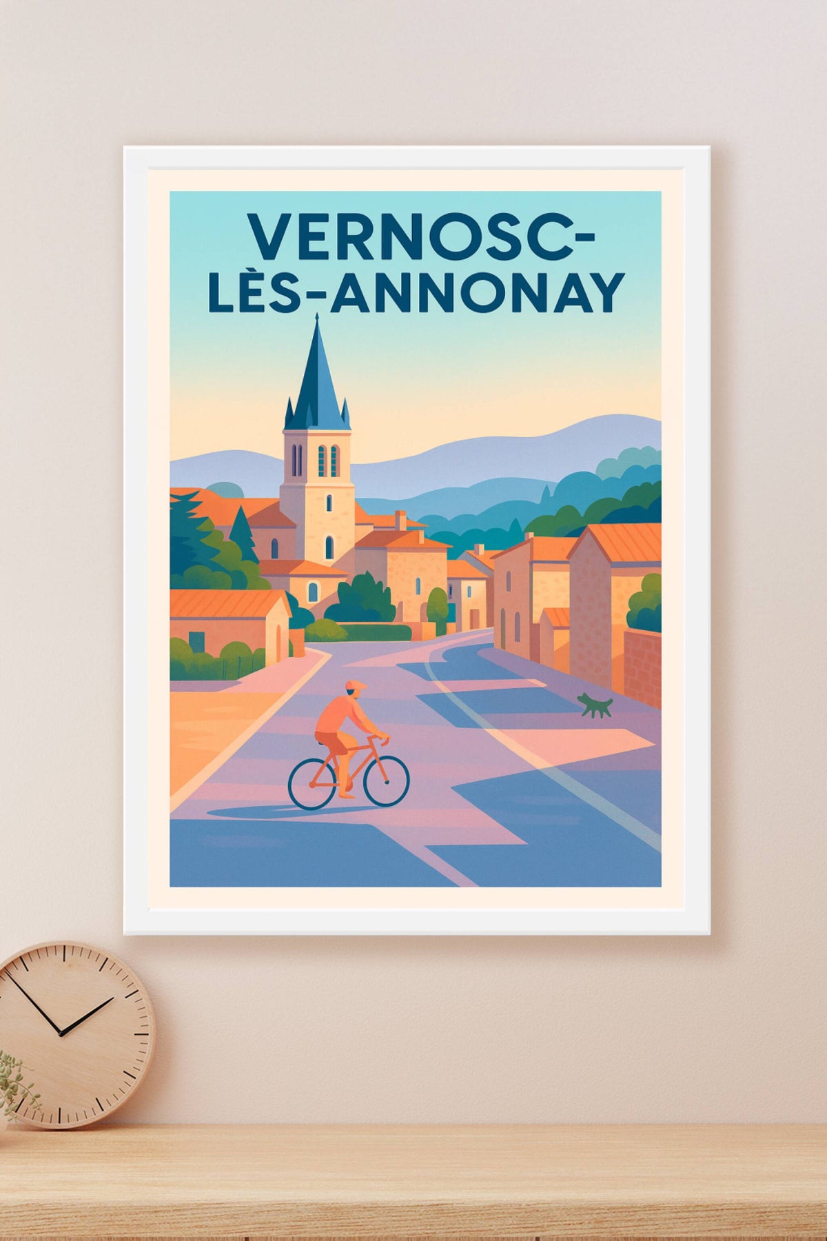 Affiche de Vernosc-lès-Annonay - Charme paisible au cœur de la vallée