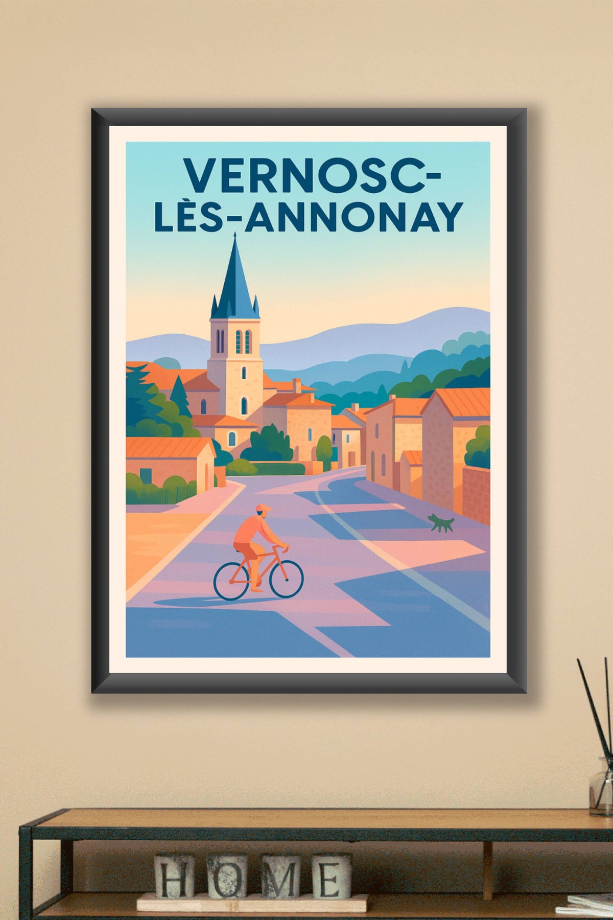 Affiche de Vernosc-lès-Annonay - Charme paisible au cœur de la vallée
