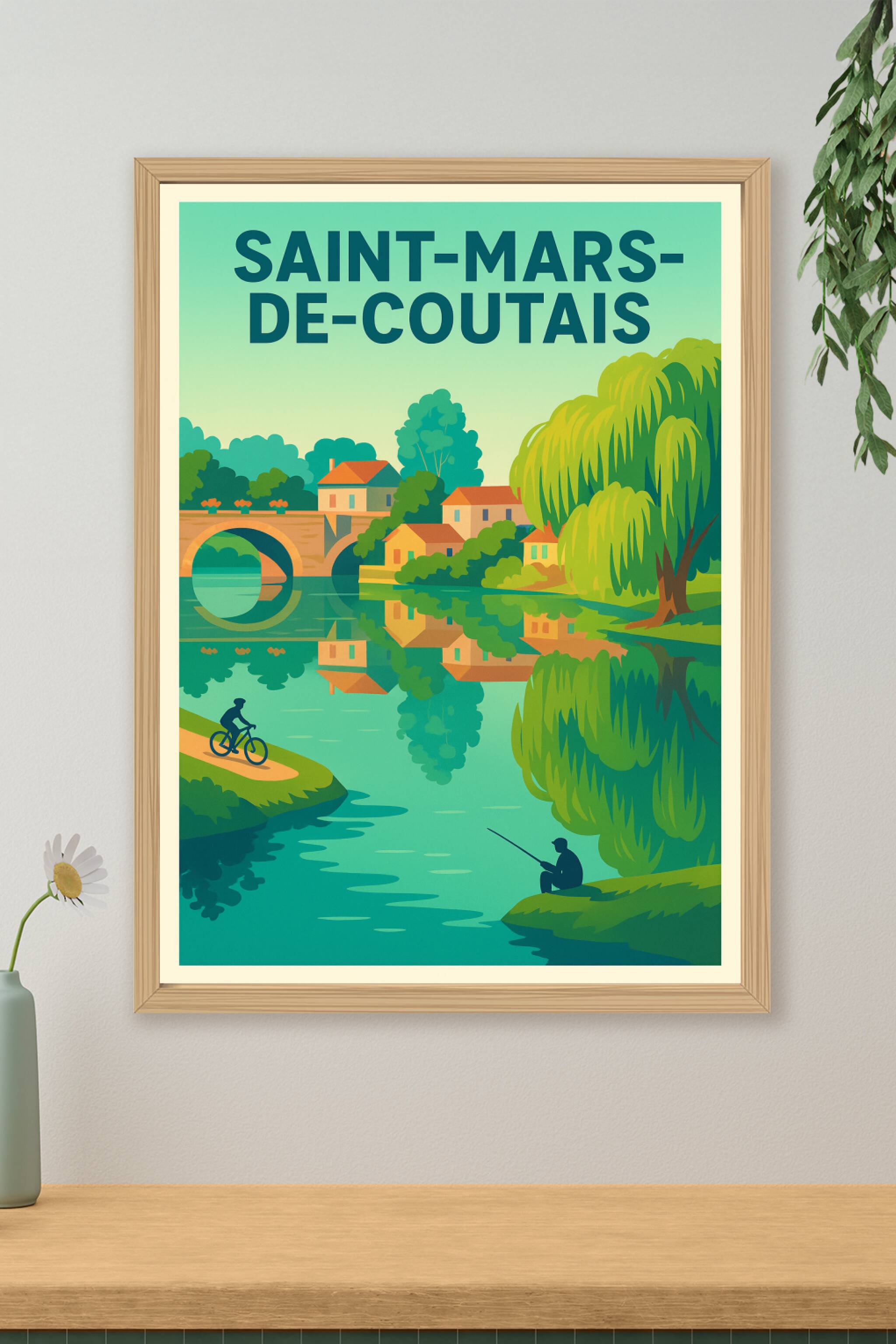 Affiche de Saint-Mars-de-Coutais - Escapade paisible au bord de l'eau