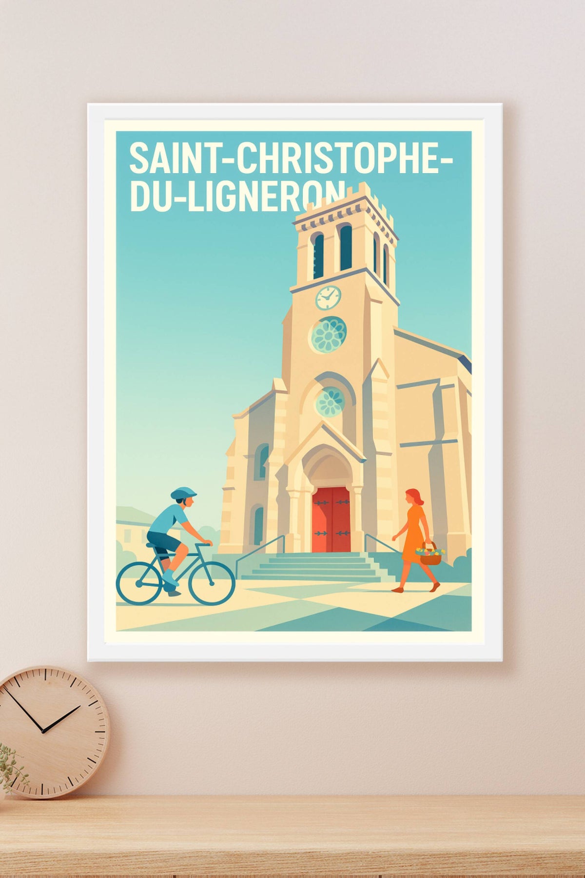 Affiche de Saint-Christophe-du-Ligneron - Charme et sérénité au cœur du village