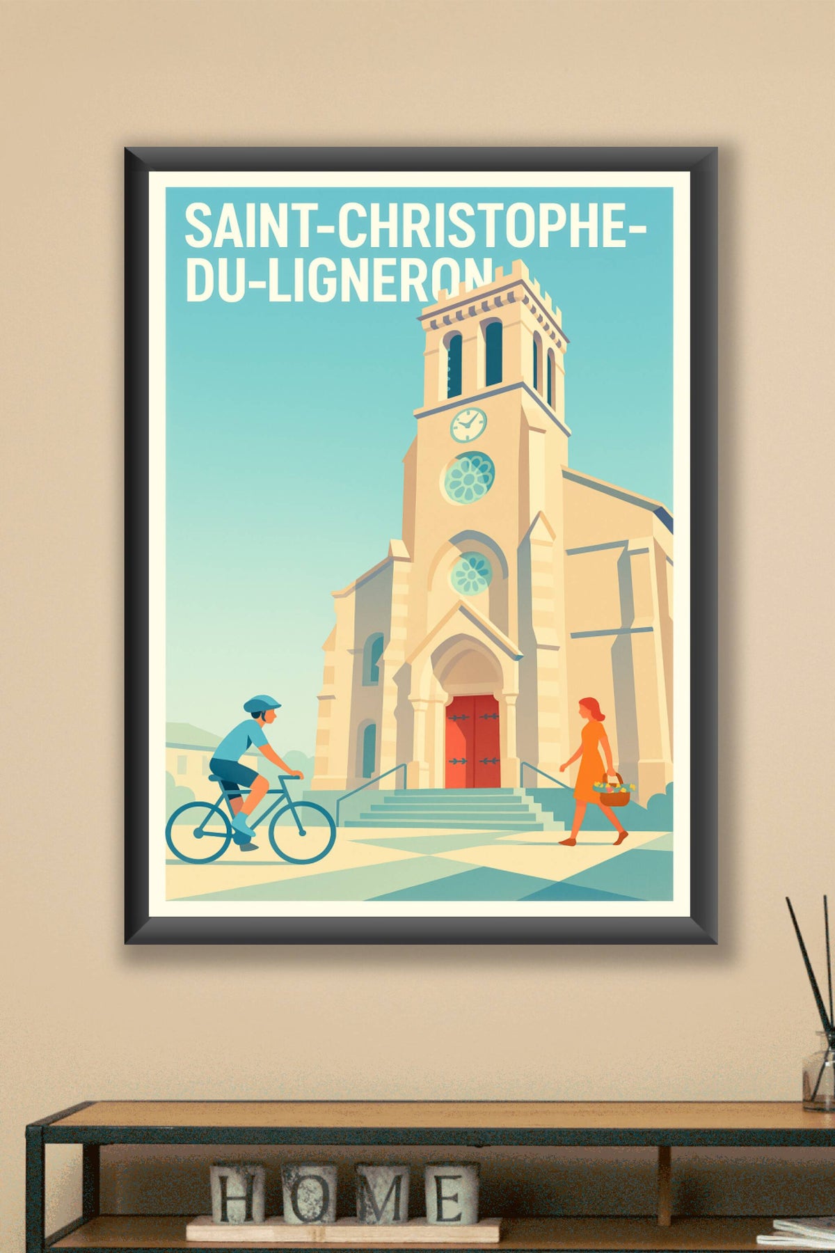 Affiche de Saint-Christophe-du-Ligneron - Charme et sérénité au cœur du village