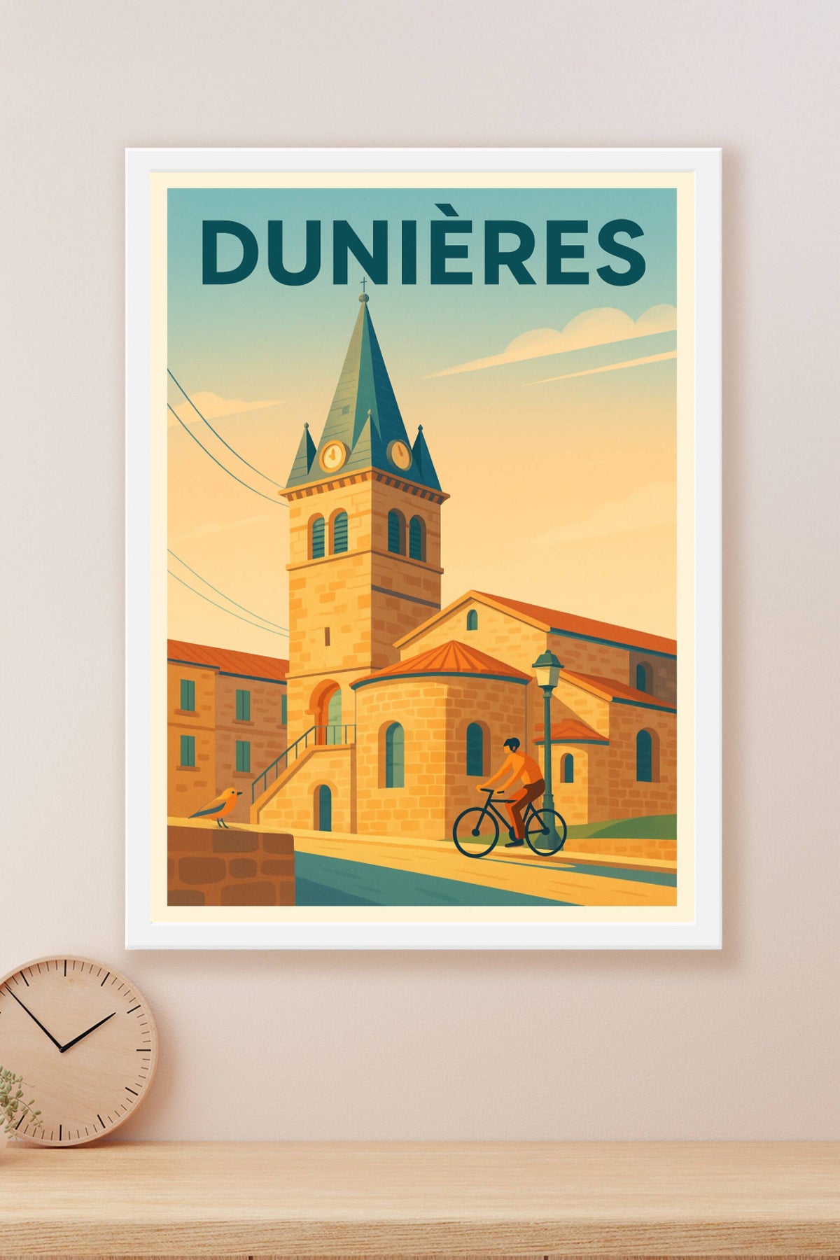 Affiche de Dunières - Charme et sérénité au cœur de la ville
