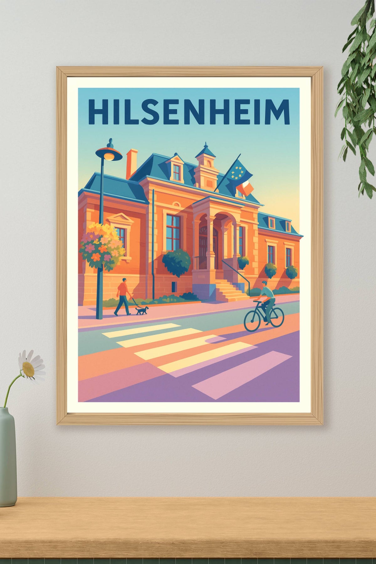 Affiche de Hilsenheim - Charme et sérénité au cœur de l'Alsace