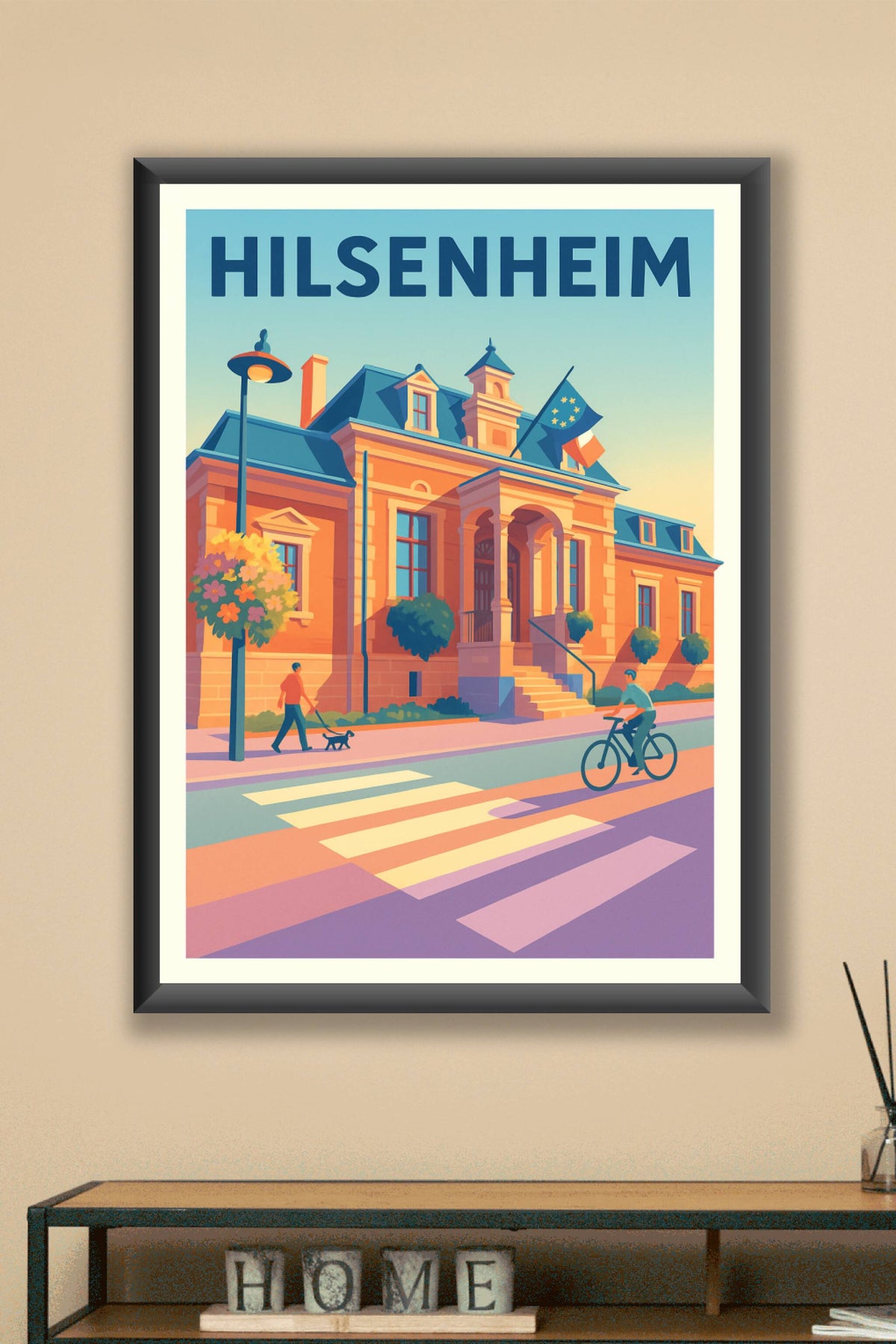 Affiche de Hilsenheim - Charme et sérénité au cœur de l'Alsace