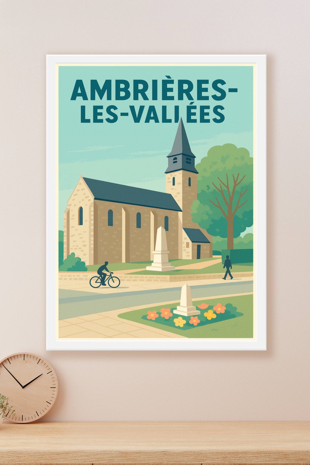 Affiche de Ambrières-les-Vallées - Charme et sérénité au cœur de la campagne