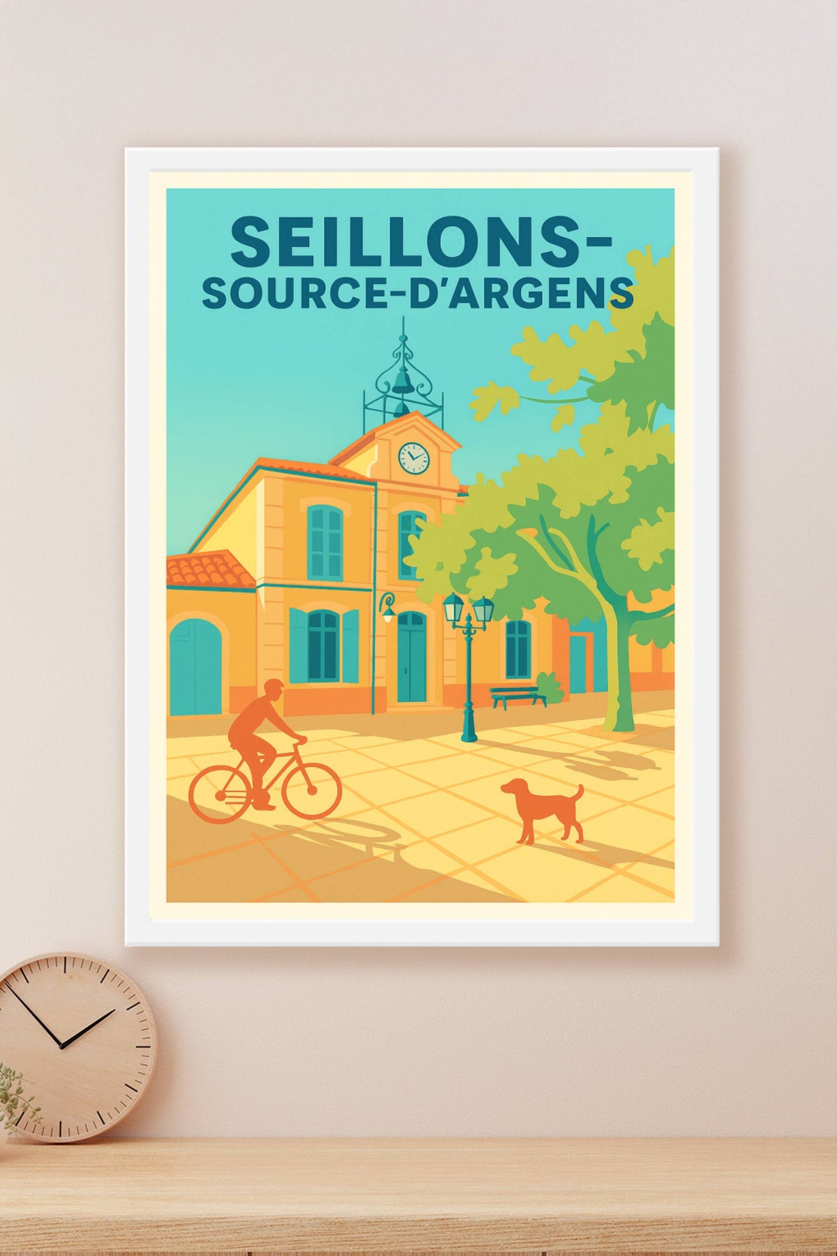 Affiche de Seillons-Source-d'Argens - Charme et douceur de vivre provençale