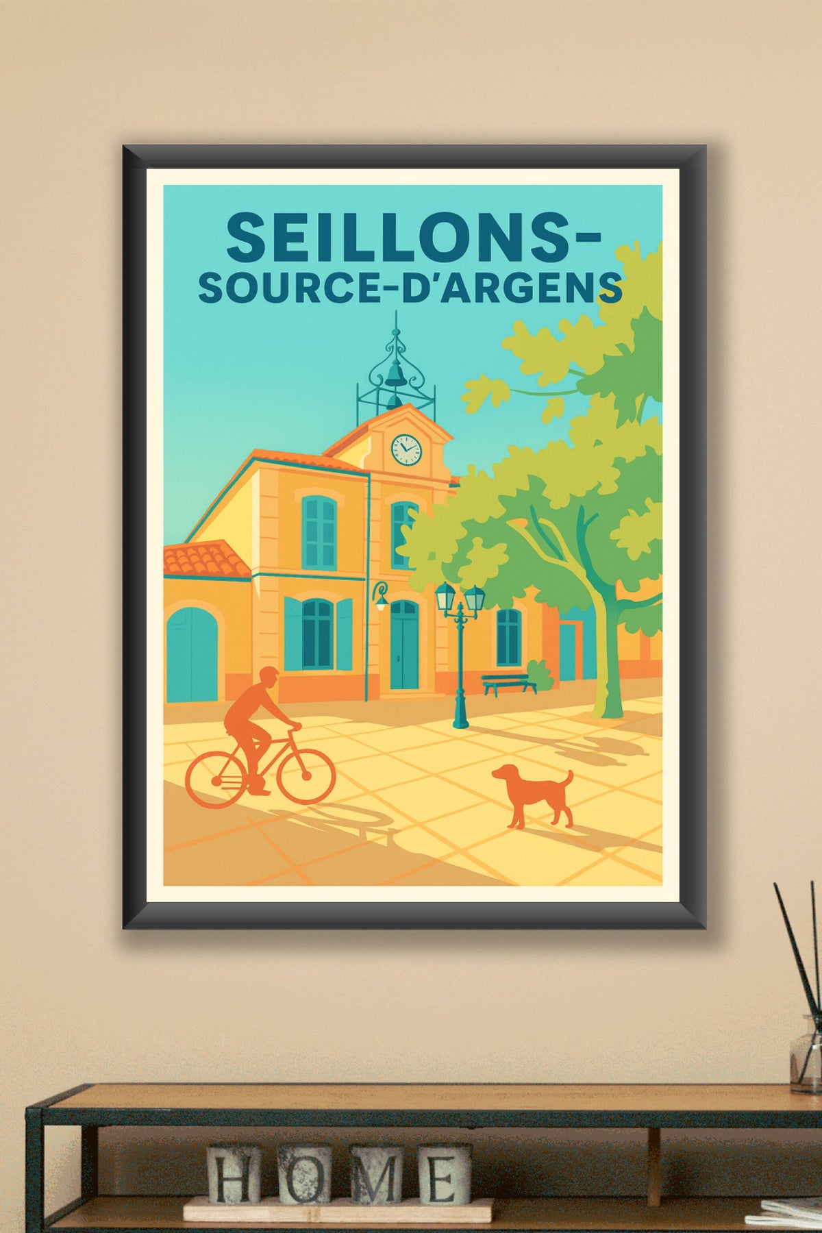 Affiche de Seillons-Source-d'Argens - Charme et douceur de vivre provençale