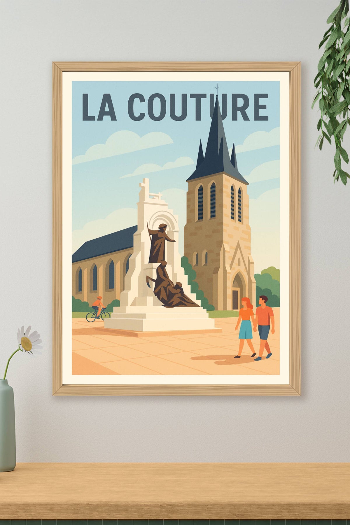 Affiche de La Couture - Charme et Patrimoine au Cœur du Village