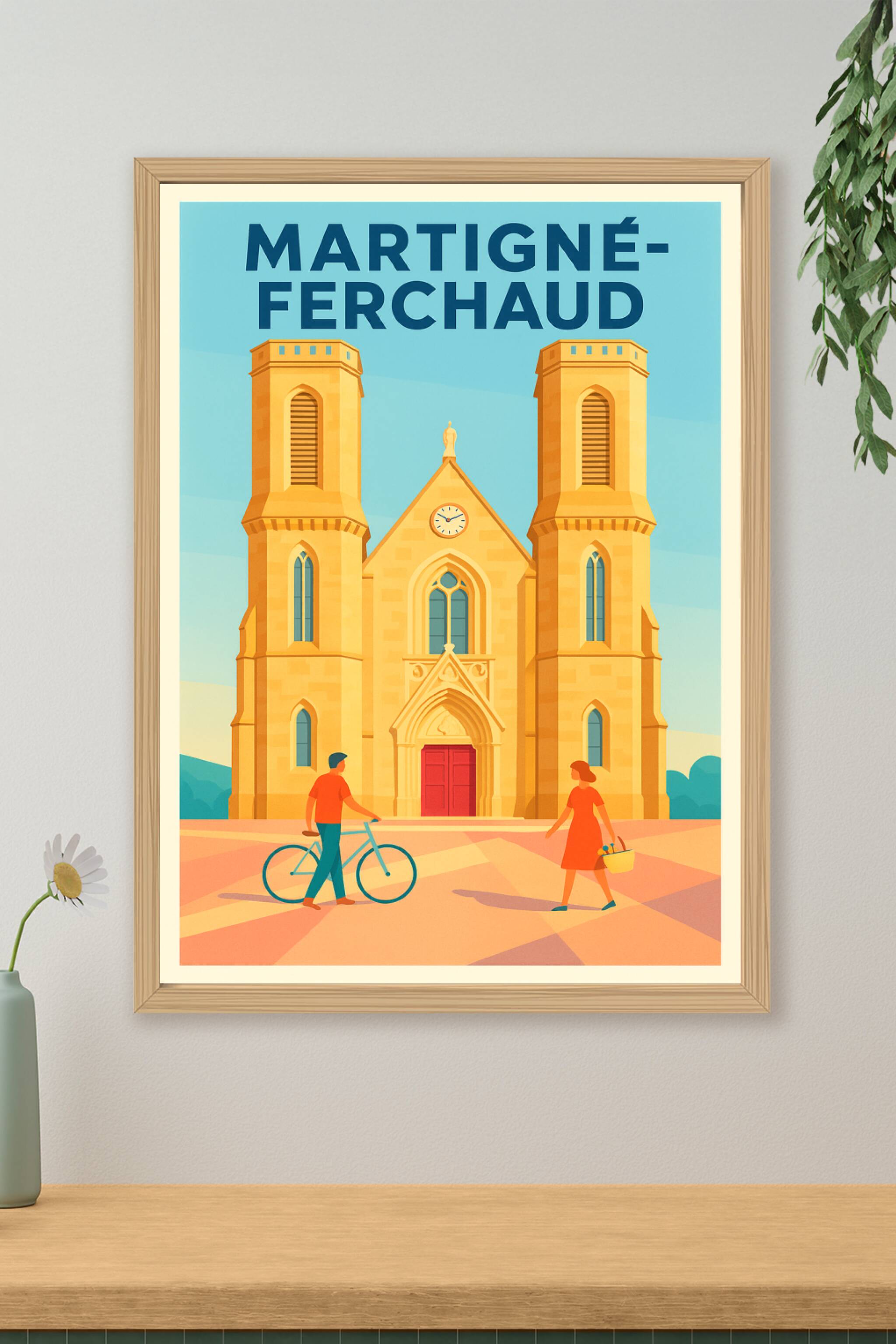 Affiche de Martigné-Ferchaud - Charme et authenticité au cœur de la Bretagne