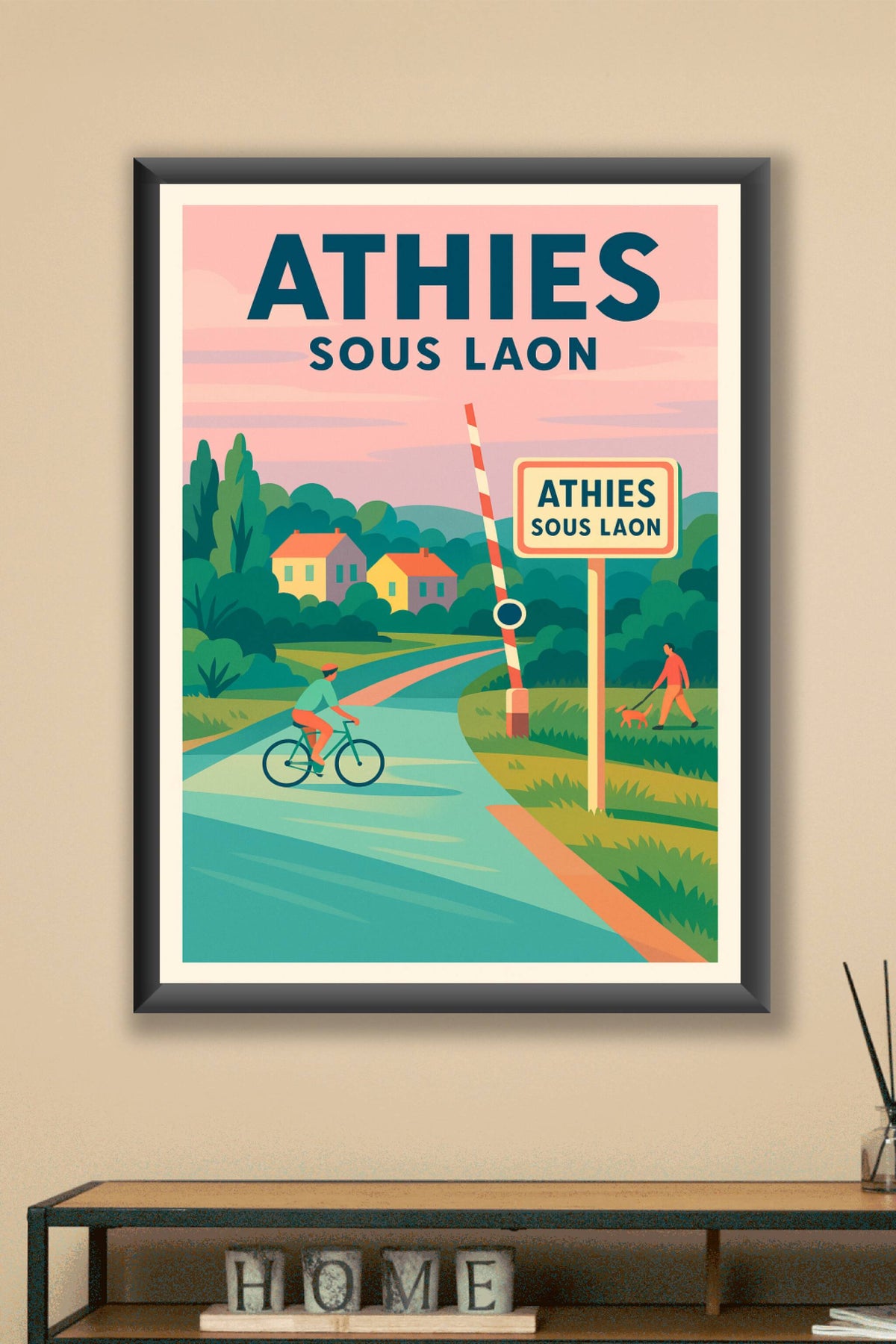 Affiche de Athies-sous-Laon - Charme bucolique en douceur