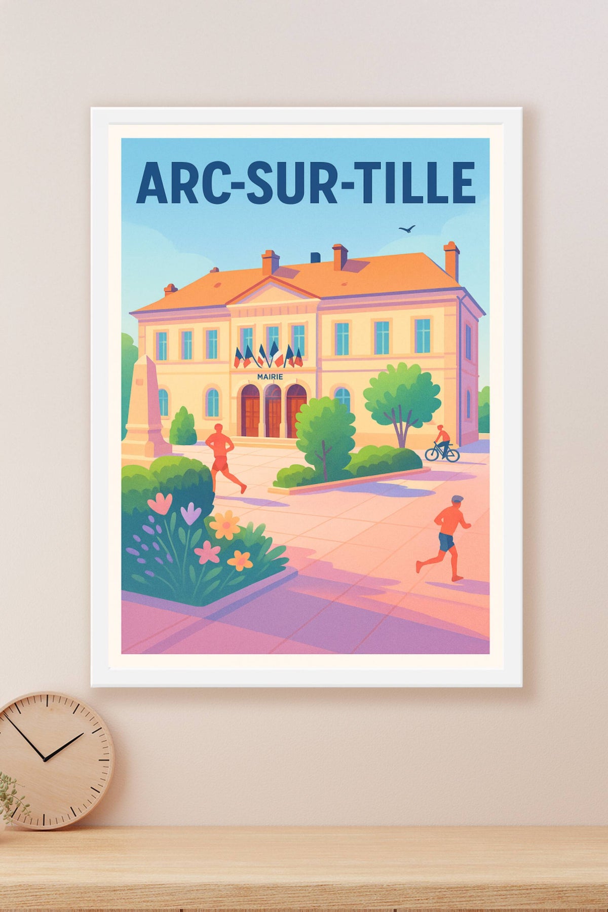 Affiche de Arc-sur-Tille - Charme et douceur de la vie locale