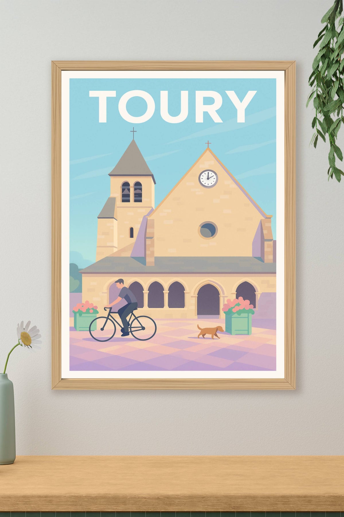 Affiche de Toury - Charme paisible au cœur de la ville