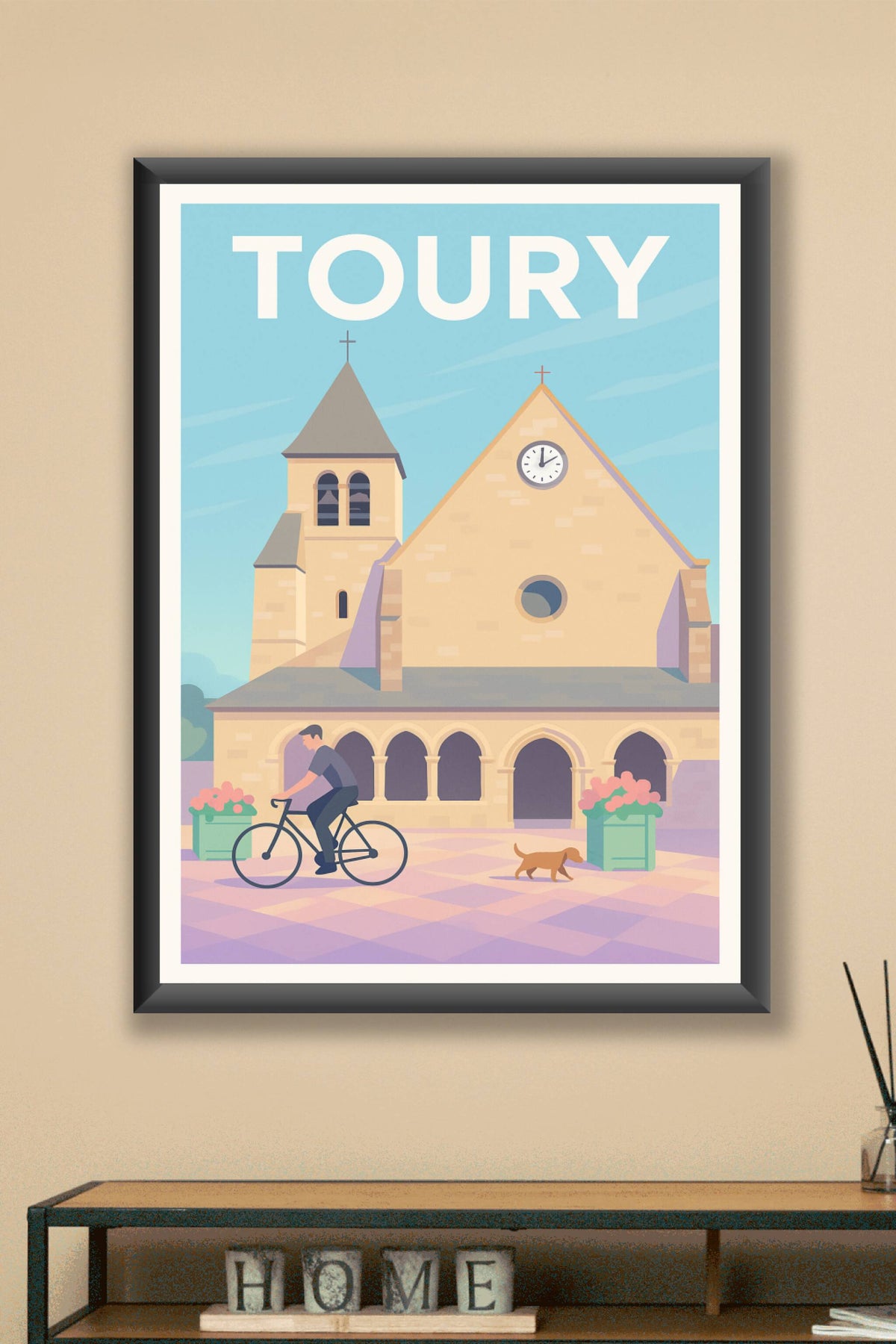 Affiche de Toury - Charme paisible au cœur de la ville
