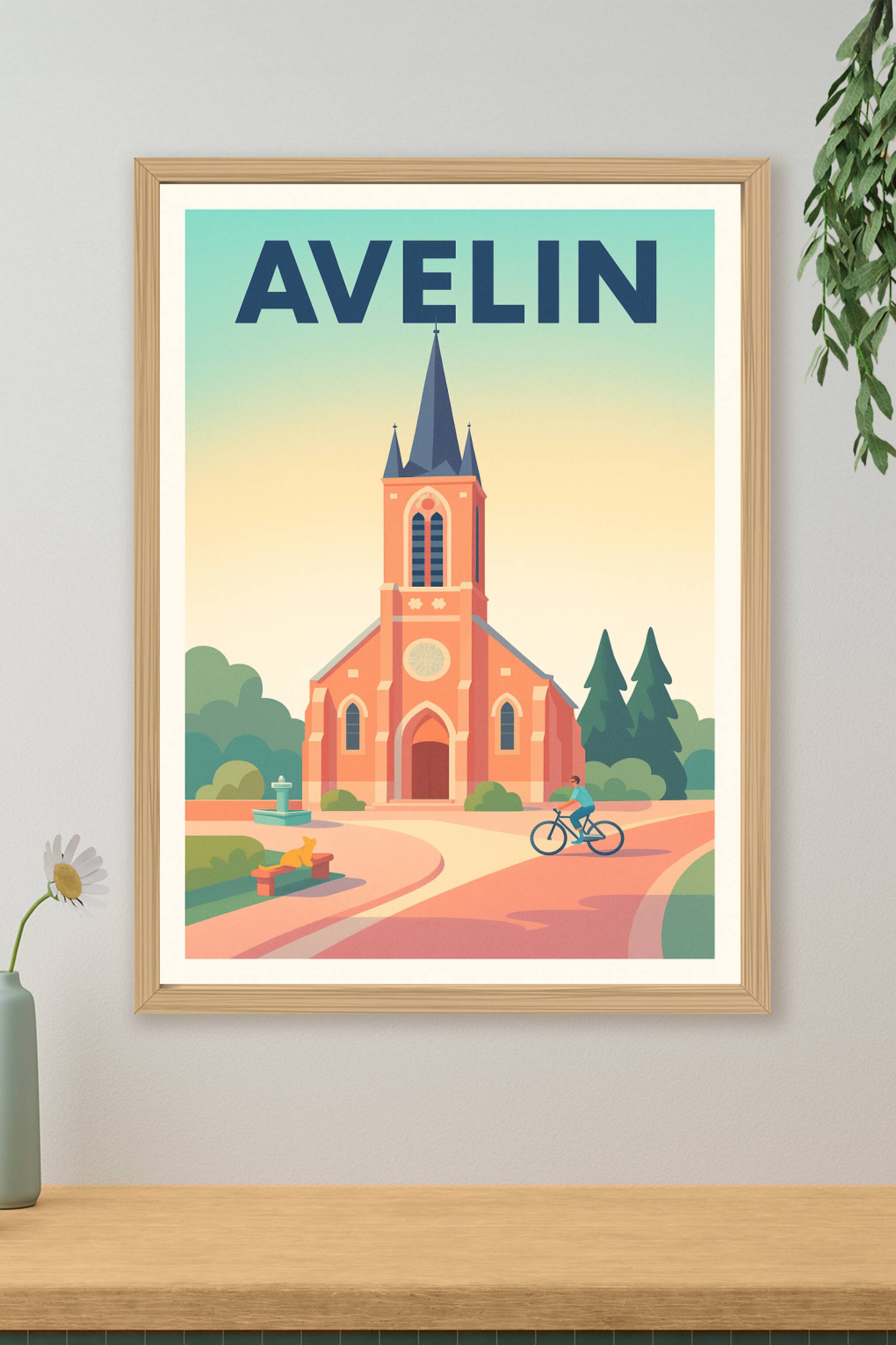 Affiche de Avelin - Charme et sérénité au cœur du village