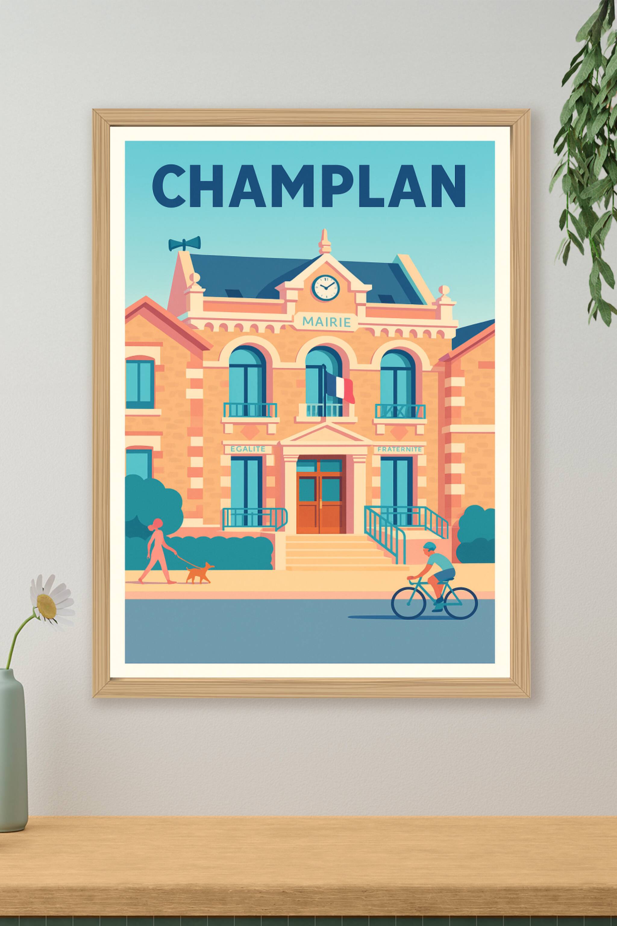 Affiche de Champlan - Charme et Sérénité au Cœur du Village