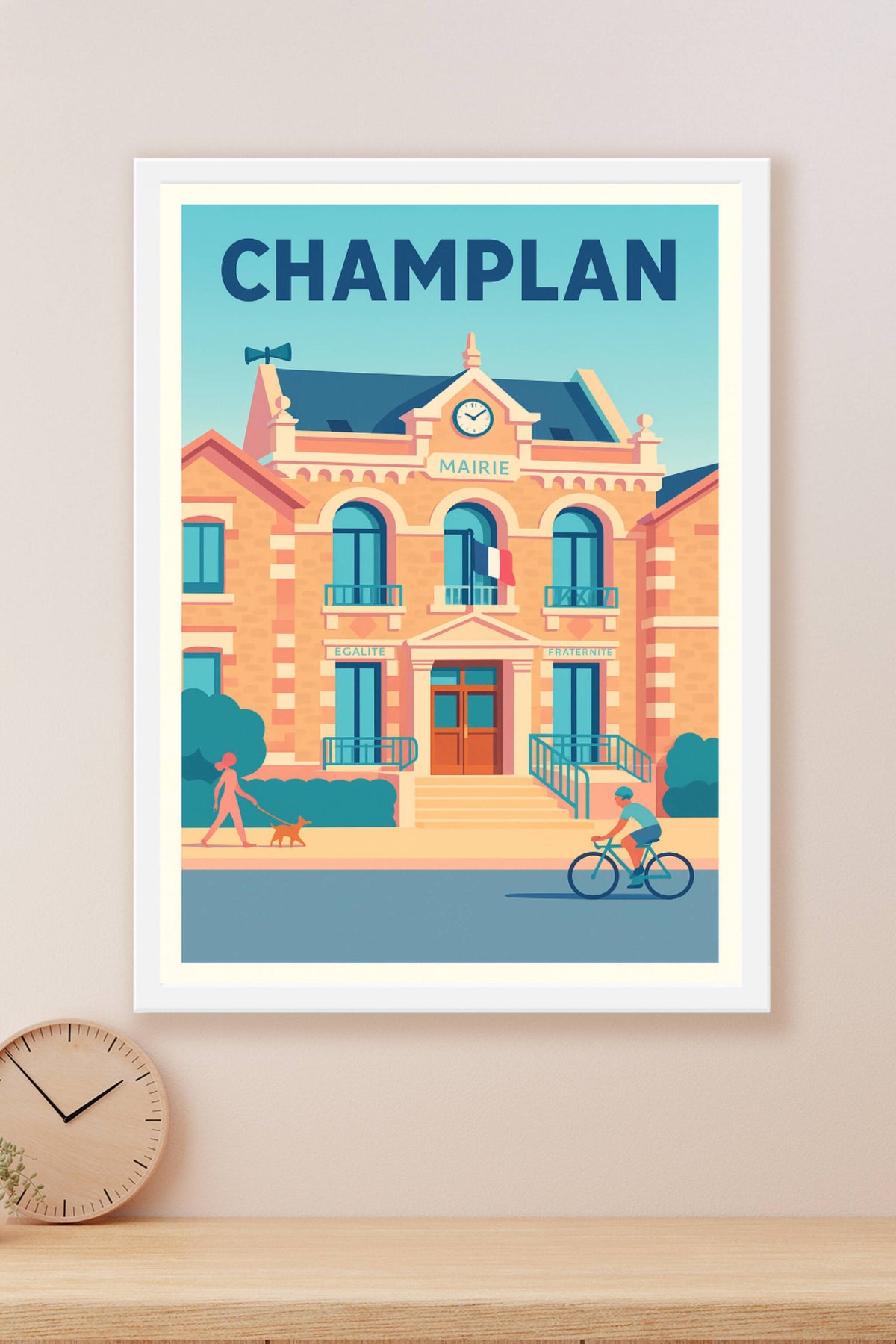 Affiche de Champlan - Charme et Sérénité au Cœur du Village