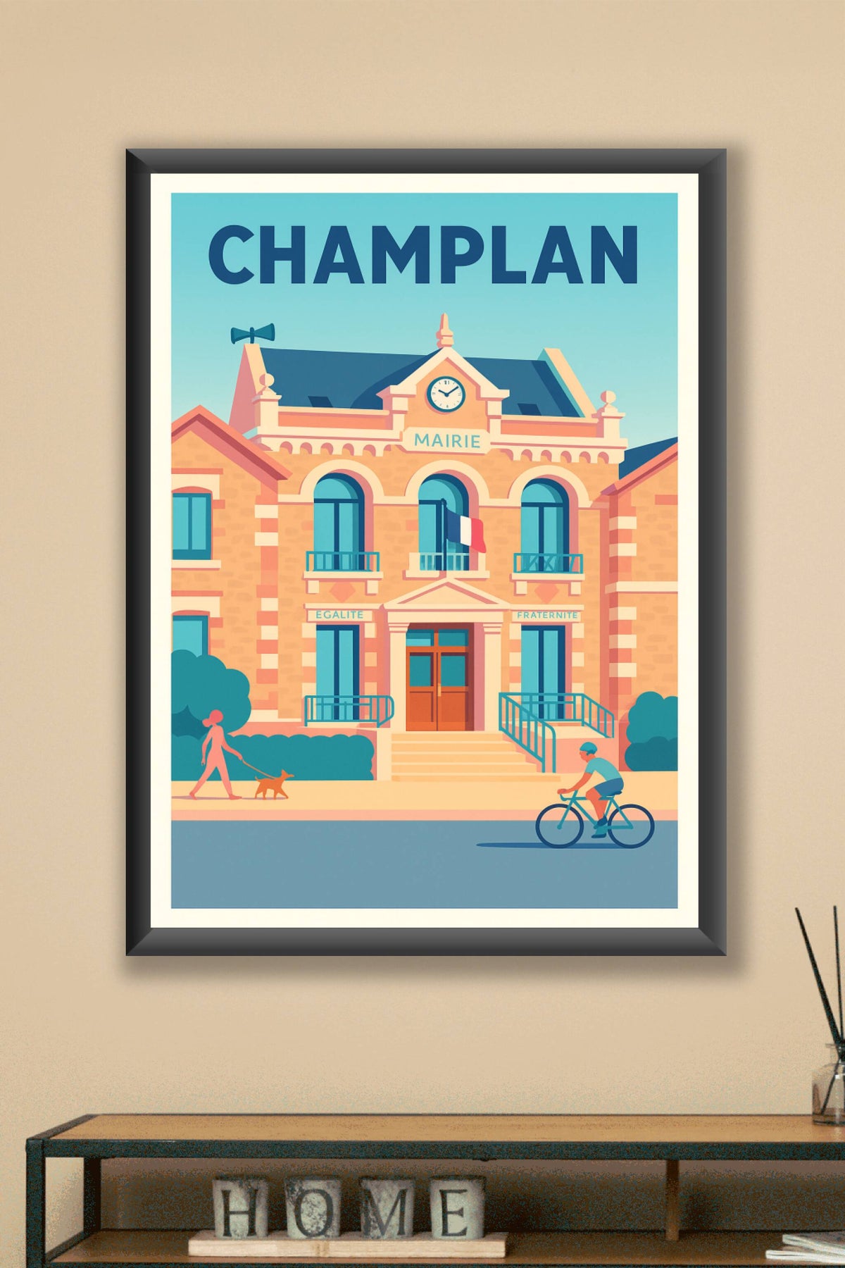 Affiche de Champlan - Charme et Sérénité au Cœur du Village