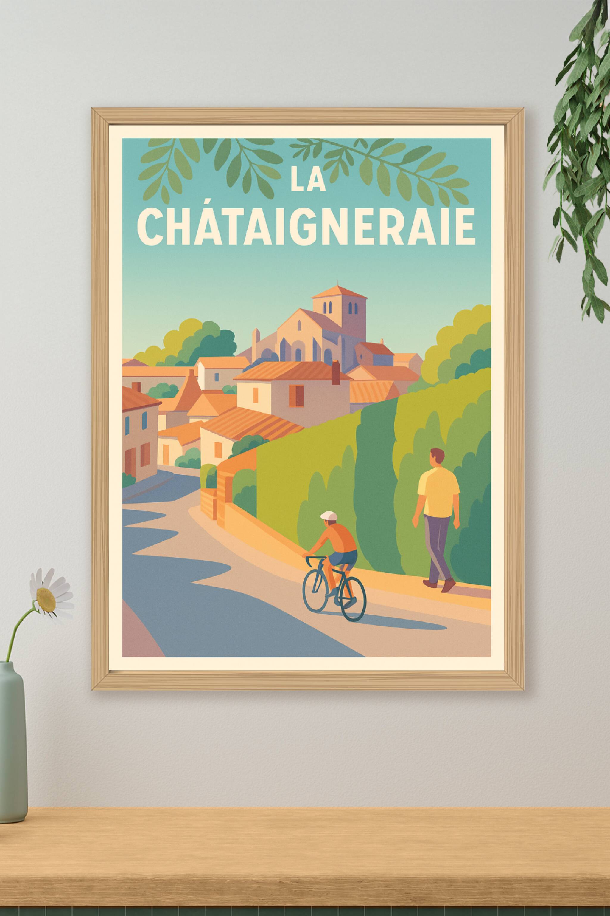Affiche de La Châtaigneraie - Balade paisible au cœur du village