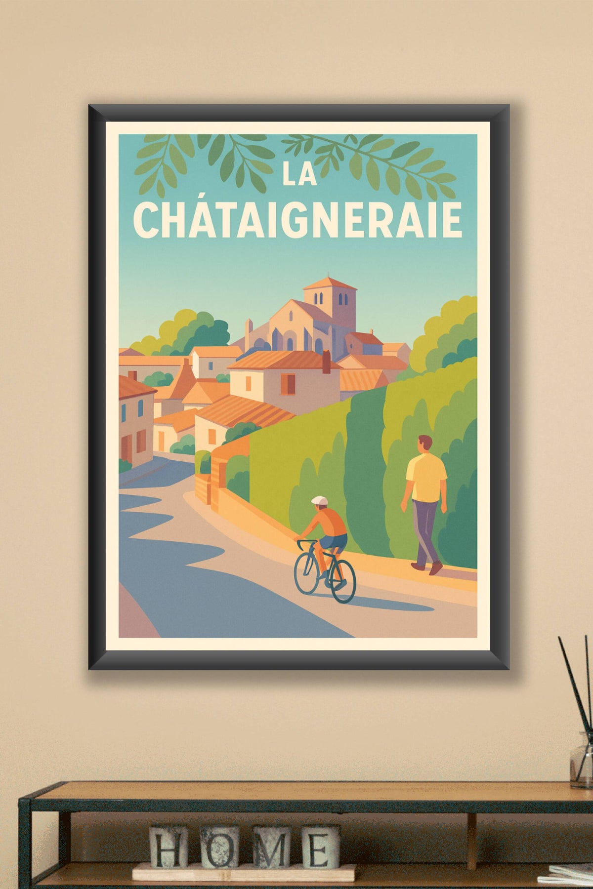 Affiche de La Châtaigneraie - Balade paisible au cœur du village