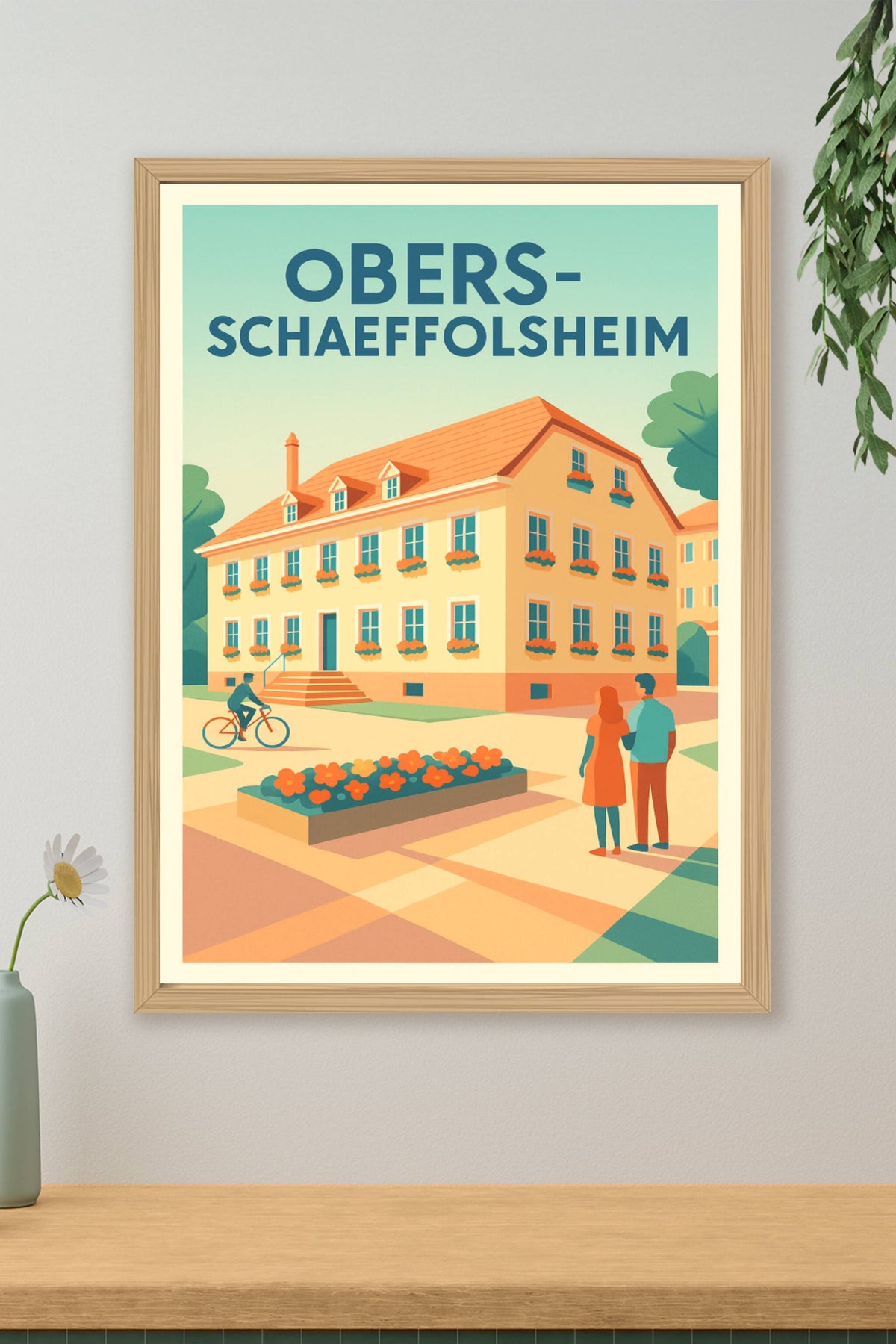 Affiche de Oberschaeffolsheim - Charme et douceur alsacienne