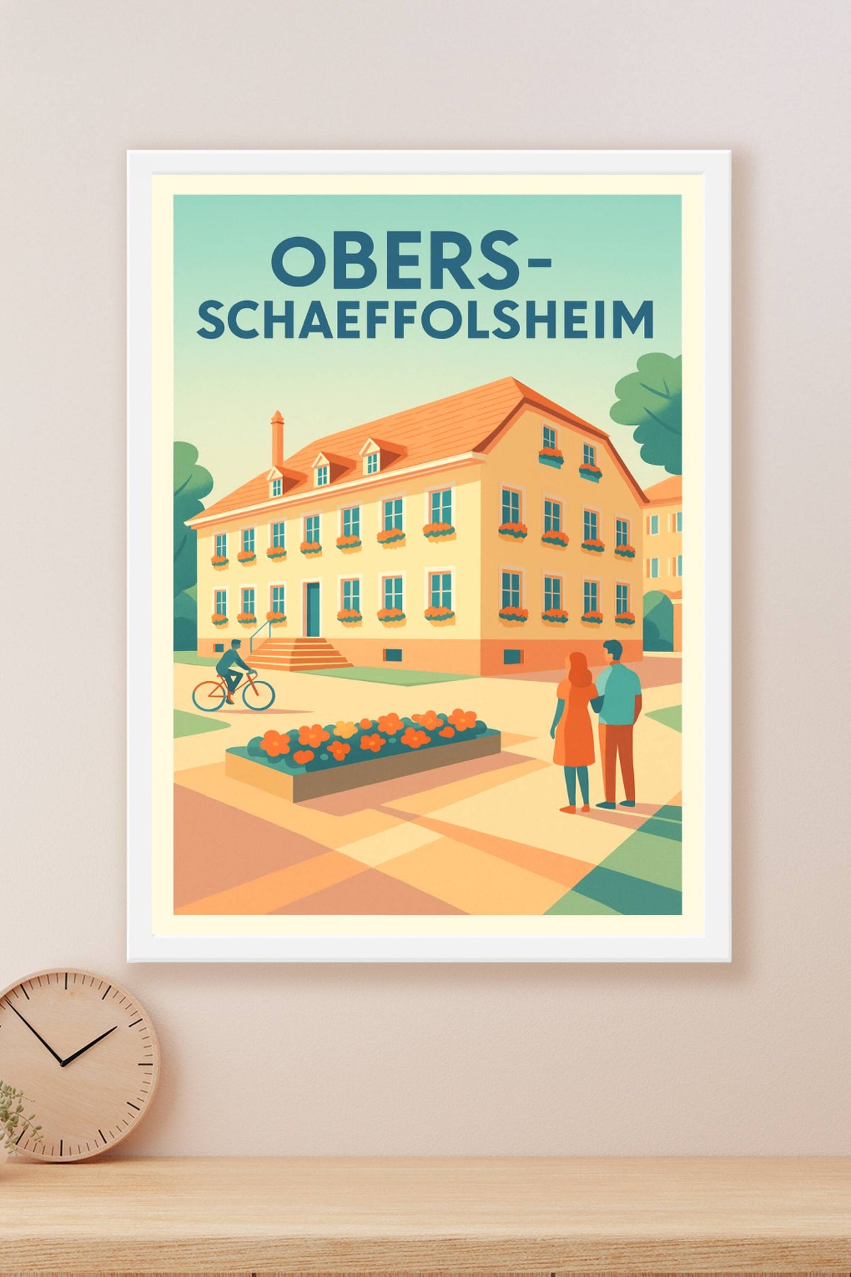 Affiche de Oberschaeffolsheim - Charme et douceur alsacienne