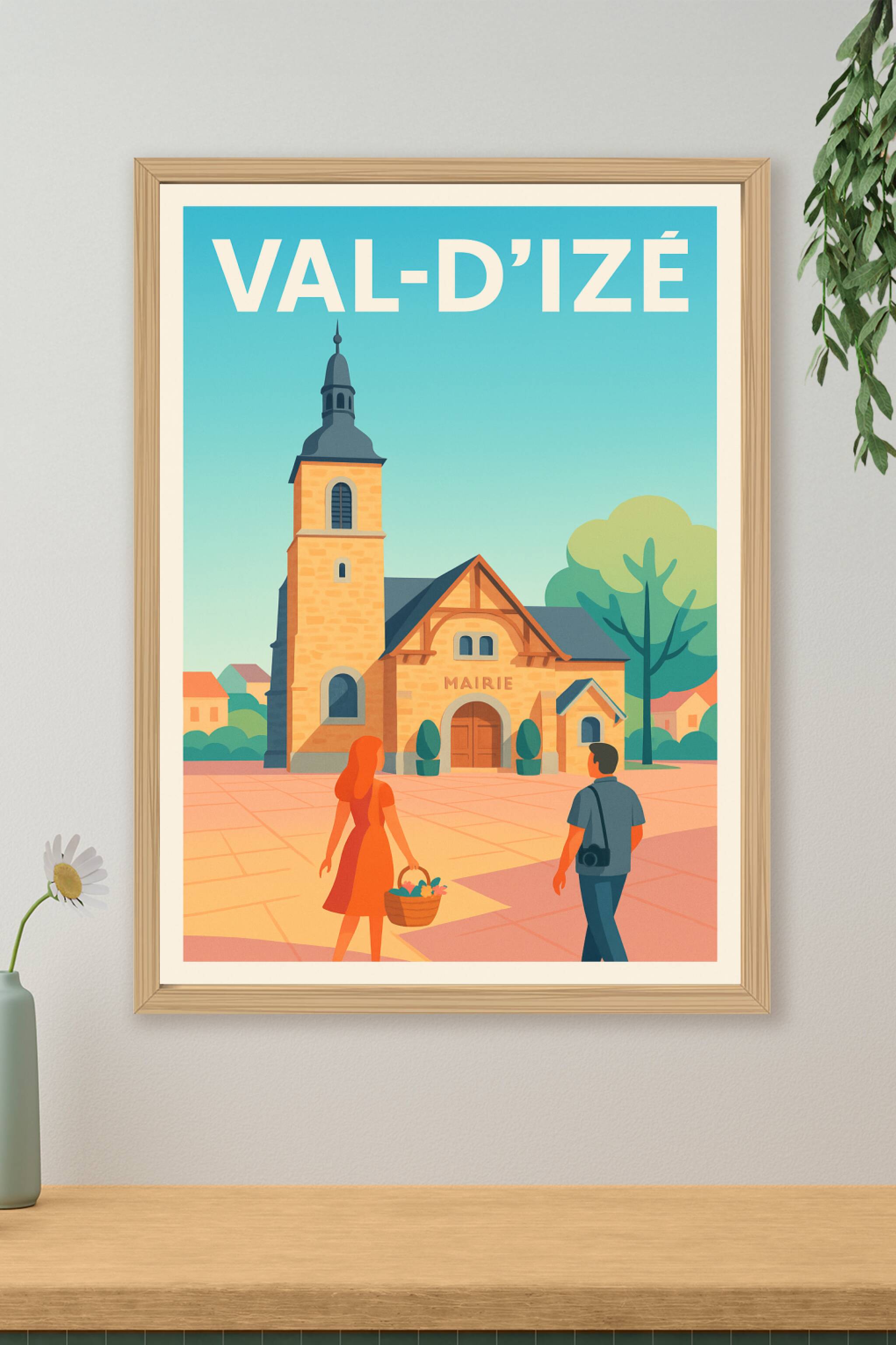 Affiche de Val-d'Izé - Charme pittoresque et authenticité bretonne